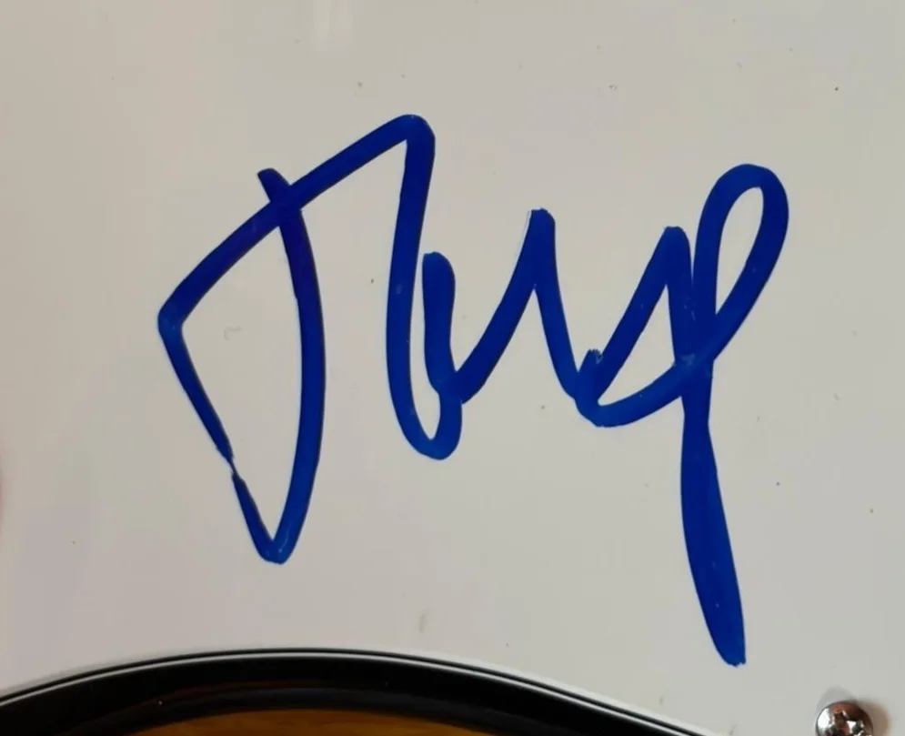 John Mellencamp — JOHN MELLENCAMP SIGNED TELECASTER GUITAR RARE JACK & DIANE AMERICAN FOOL PSA COA, изображение 3