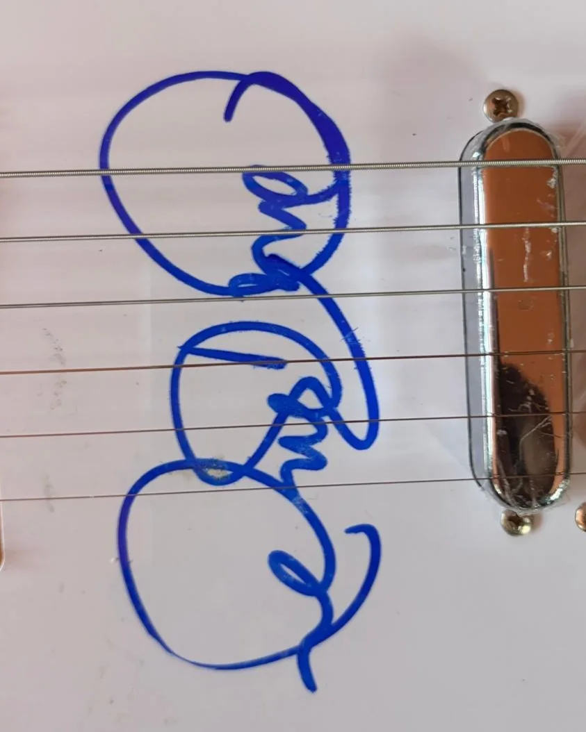 Jon Von Jovi — JON BON JOVI SIGNED AUTOGRAPHED TELECASTER GUITAR FULL NAME NEW JERSEY PSA C, image 3