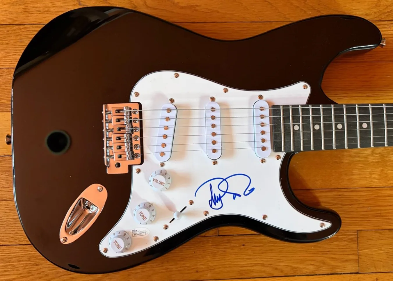 Trey Anastasio — TREY ANASTASIO SIGNED AUTOGRAPH STRATOCASTER GUITAR PHISH SUZY GREENBERG JSA COA