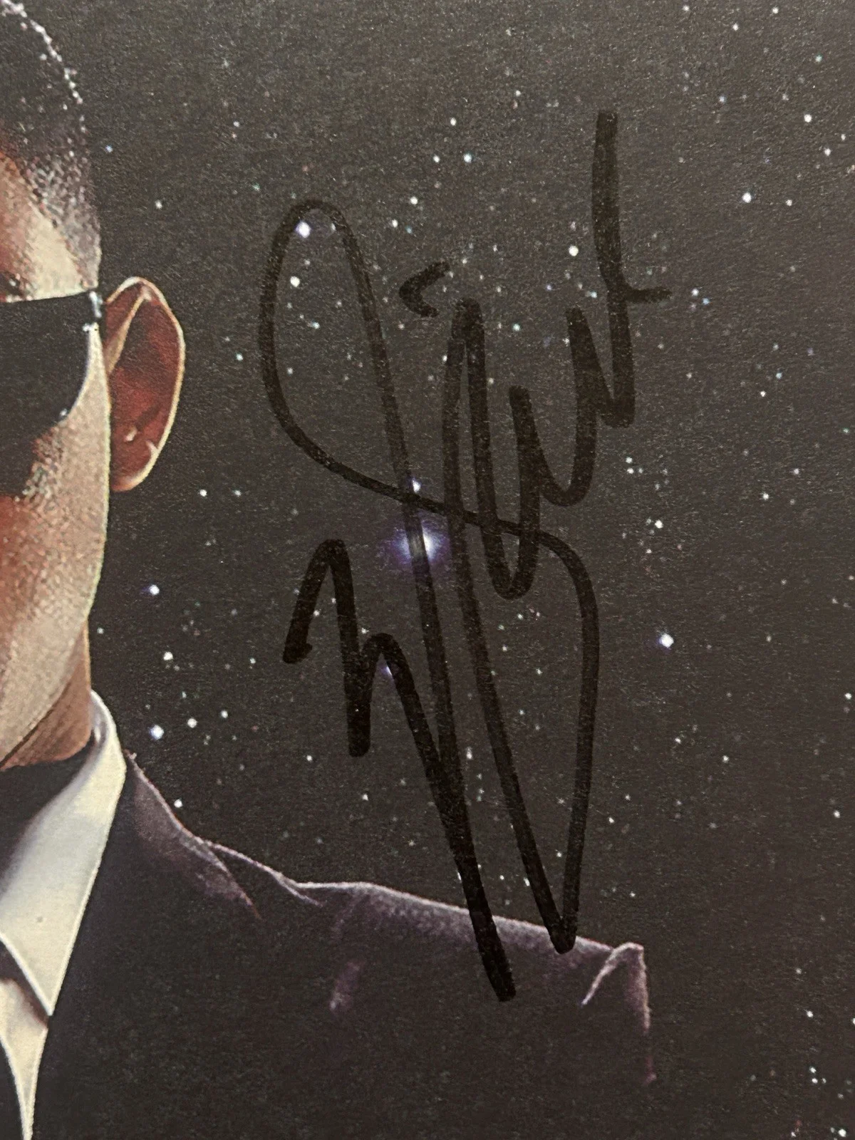 WILL SMITH SIGNED MEN IN BLACK VINYL AUTOGRAPH BECKETT COA, image 3