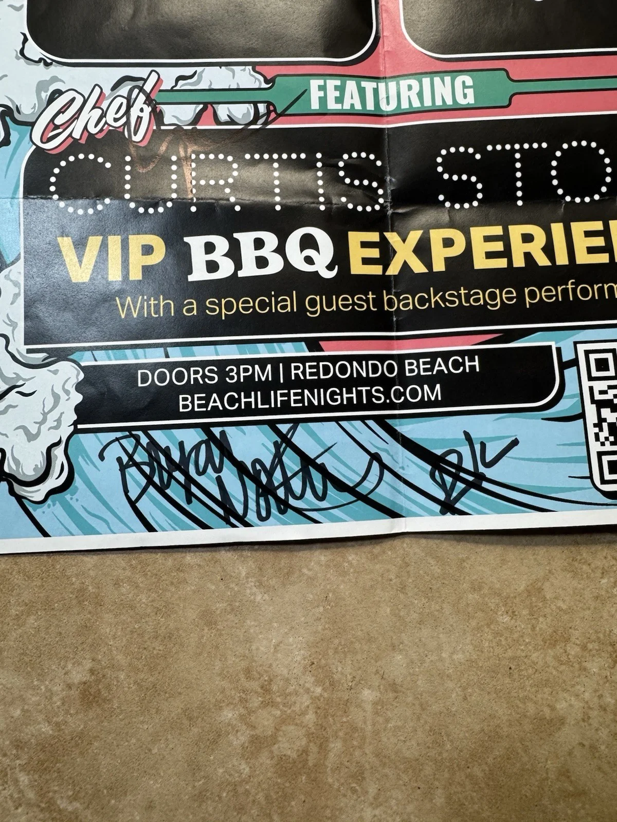 Fortunate Youth Signed Tour Poster 17 X 11 Beach Life Festival (2 Sided), изображение 5
