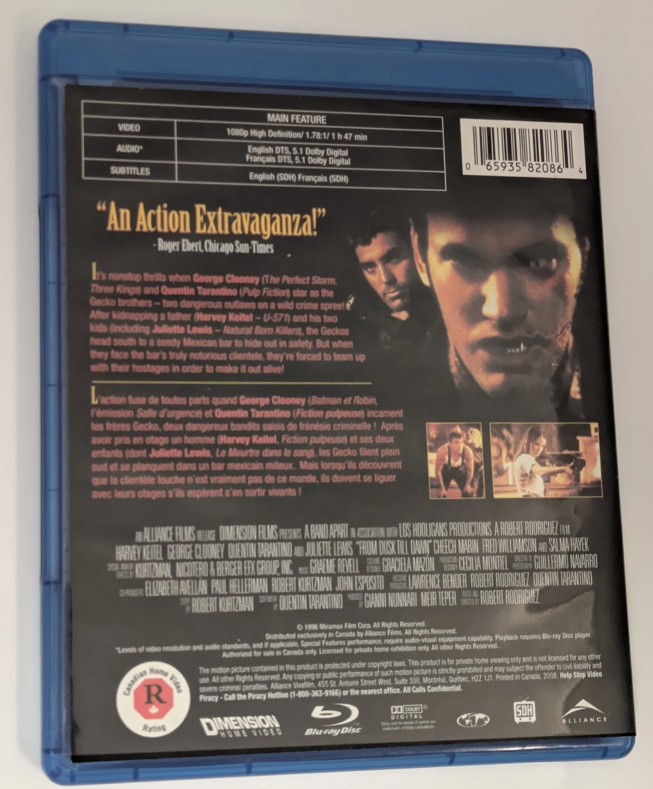 Danny Trejo Signed / Autographed From Disk Till Dawn Blu Ray DVD, image 2
