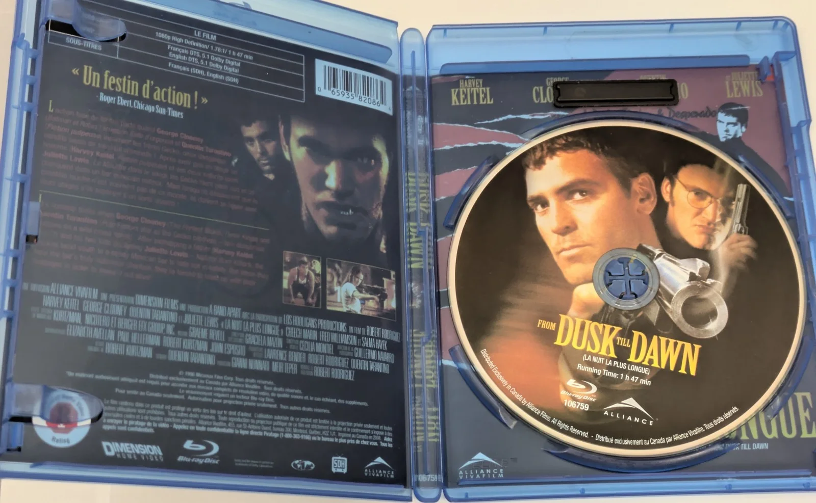 Danny Trejo Signed / Autographed From Disk Till Dawn Blu Ray DVD, image 3