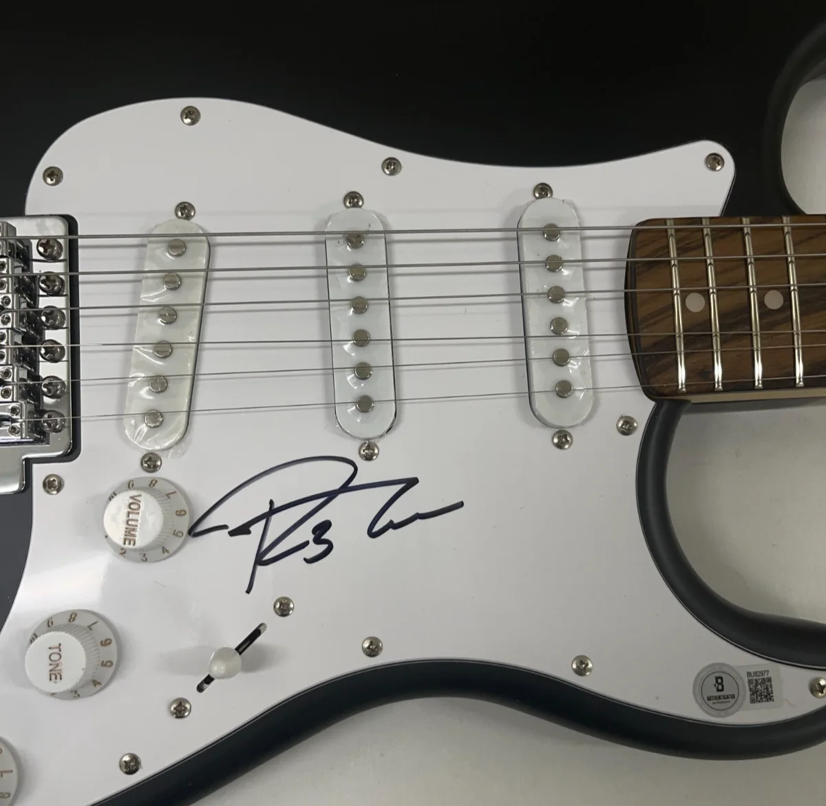 Rob Thomas Signed Fender Stratocaster Electric Guitar Matchbox 20 Auto Beckett, image 4