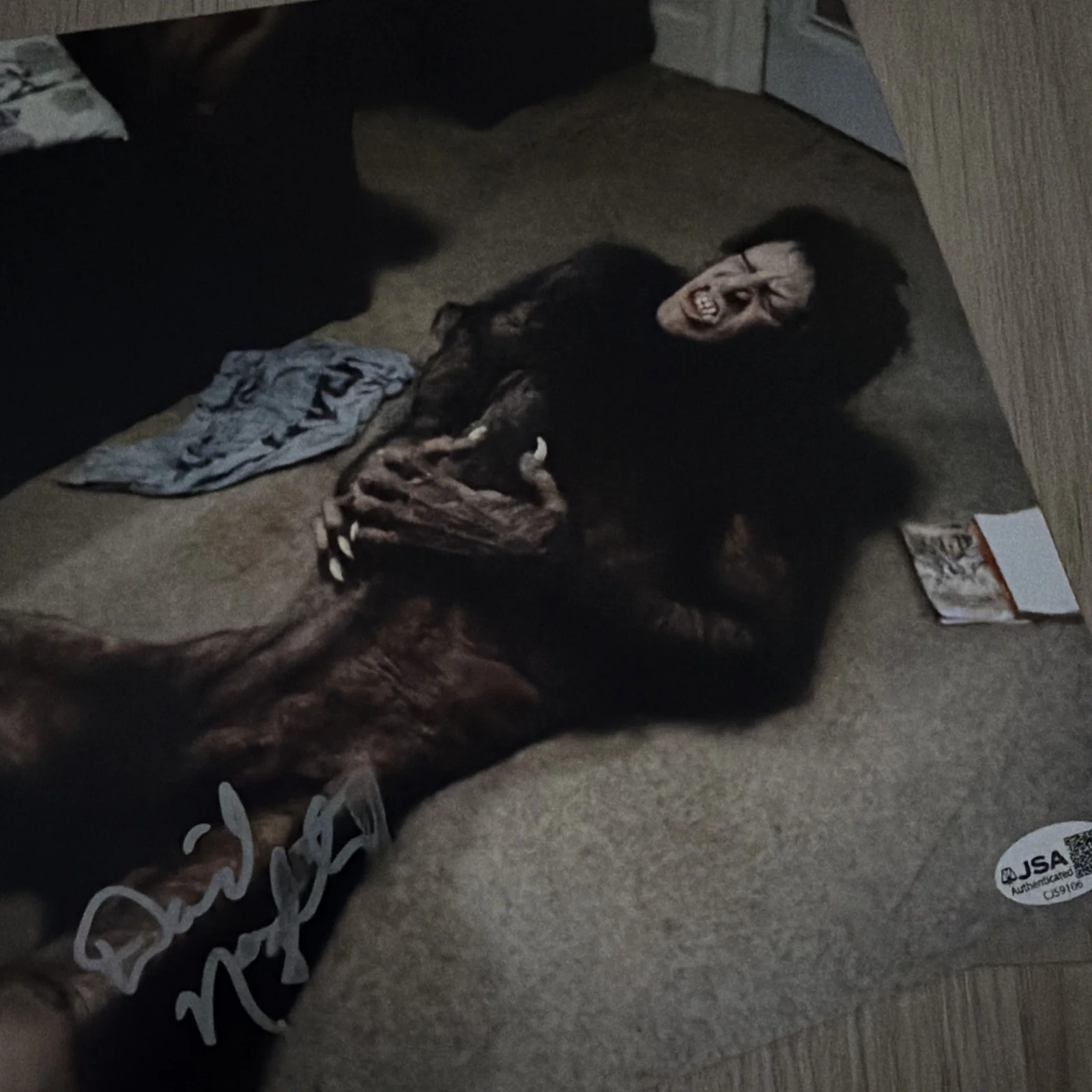 American Werewolf In London David Naughton signed 8x10 JSA Authentic Autograph, изображение 4