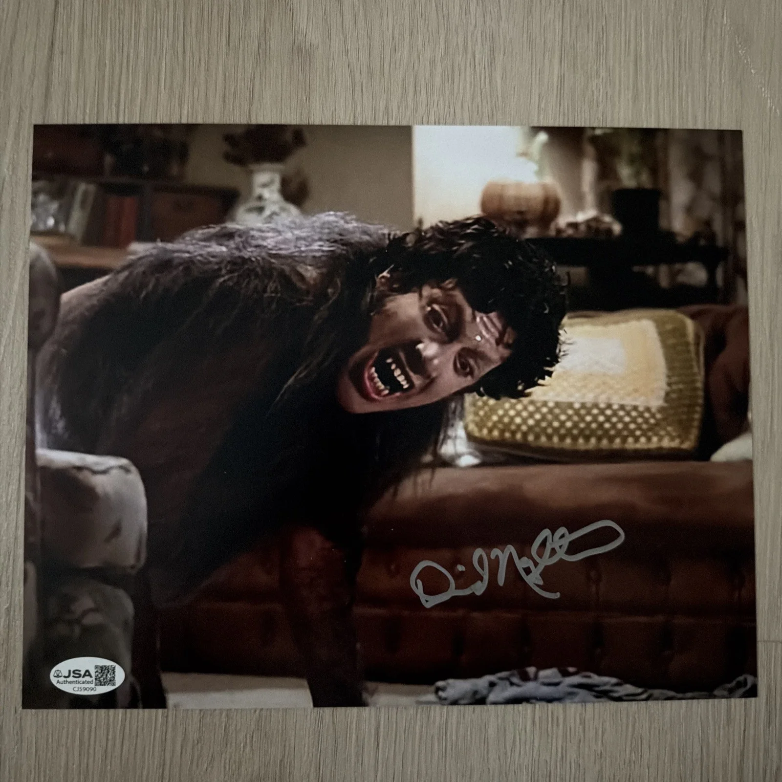 American Werewolf In London David Naughton signed 8x10 JSA Authenticated, image 2