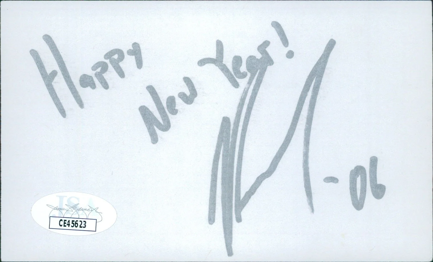 Joshua Leonard — Joshua Leonard Actor Producer Writer Signed 3x5 Index Card JSA Authenticated