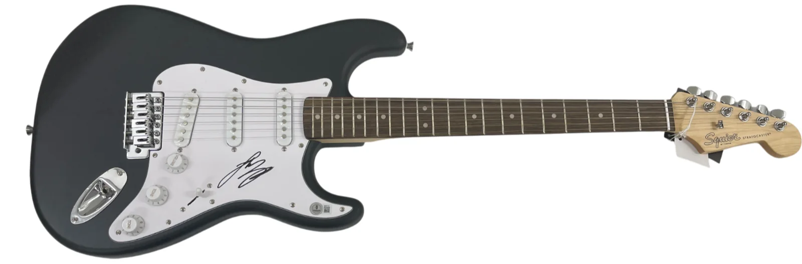 Luke Bryan Signed Fender Stratocaster Electric Guitar Autograph Beckett, image 2