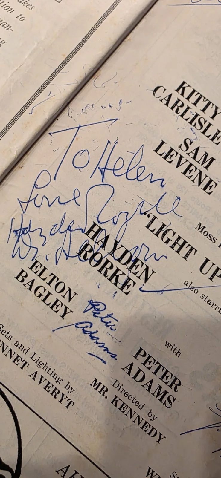 Dorothy Loudon, Paul Ford — Paul Ford, Jane Kean, Hayden Rorke, Peggy Winslow and others Signed Playbill, изображение 2