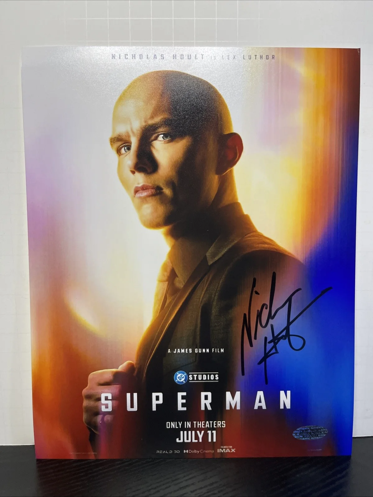 Nicholas Hoult — Nicholas Hoult Signed 8x10 Photo – Superman (2025) as Lex Luthor – COA