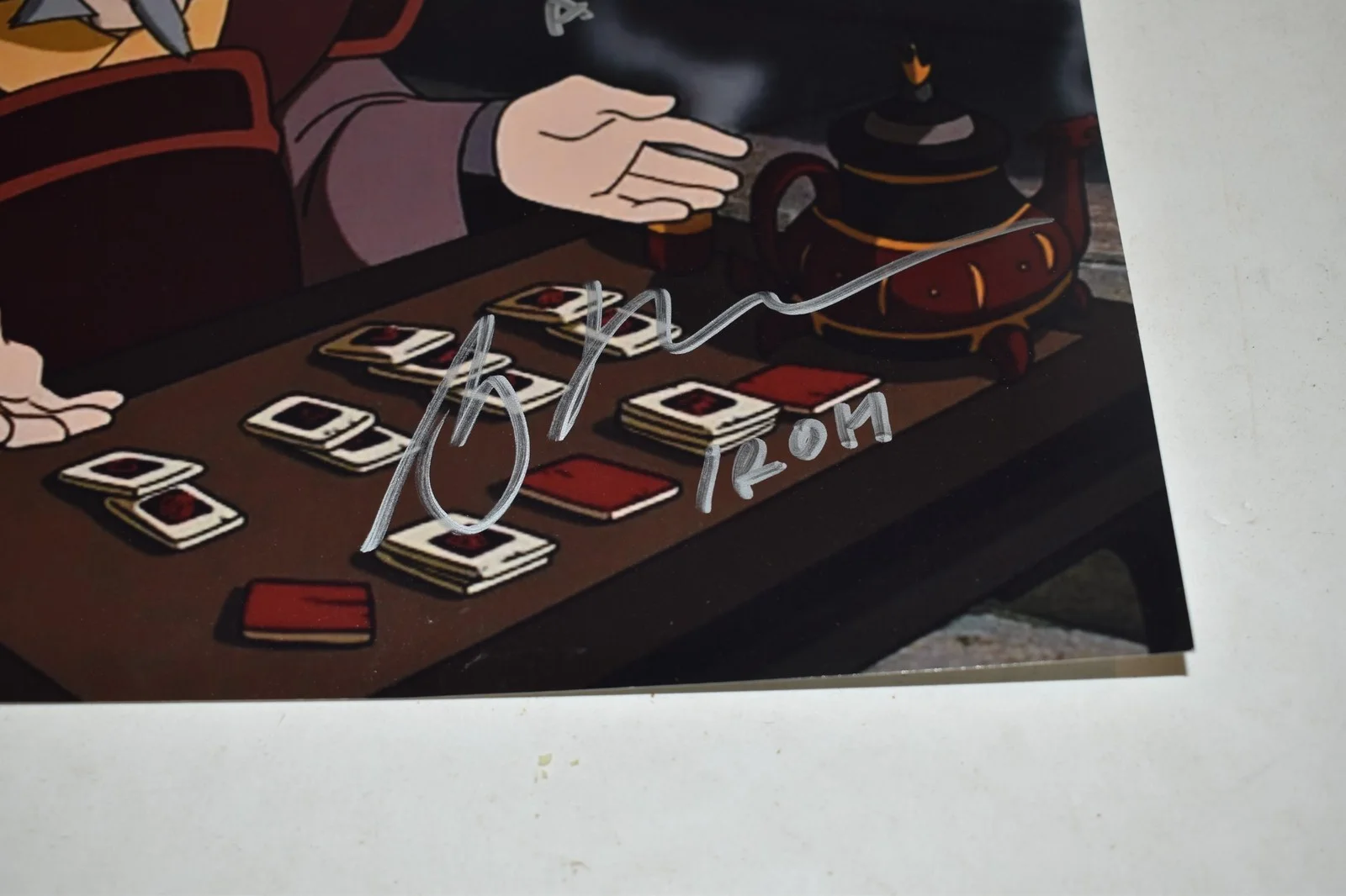 GREG BALDWIN — AVATAR: THE LAST AIRBENDER AUTOGRAPH BY GREG BALDWIN FROM IROH (SJL47), image 3