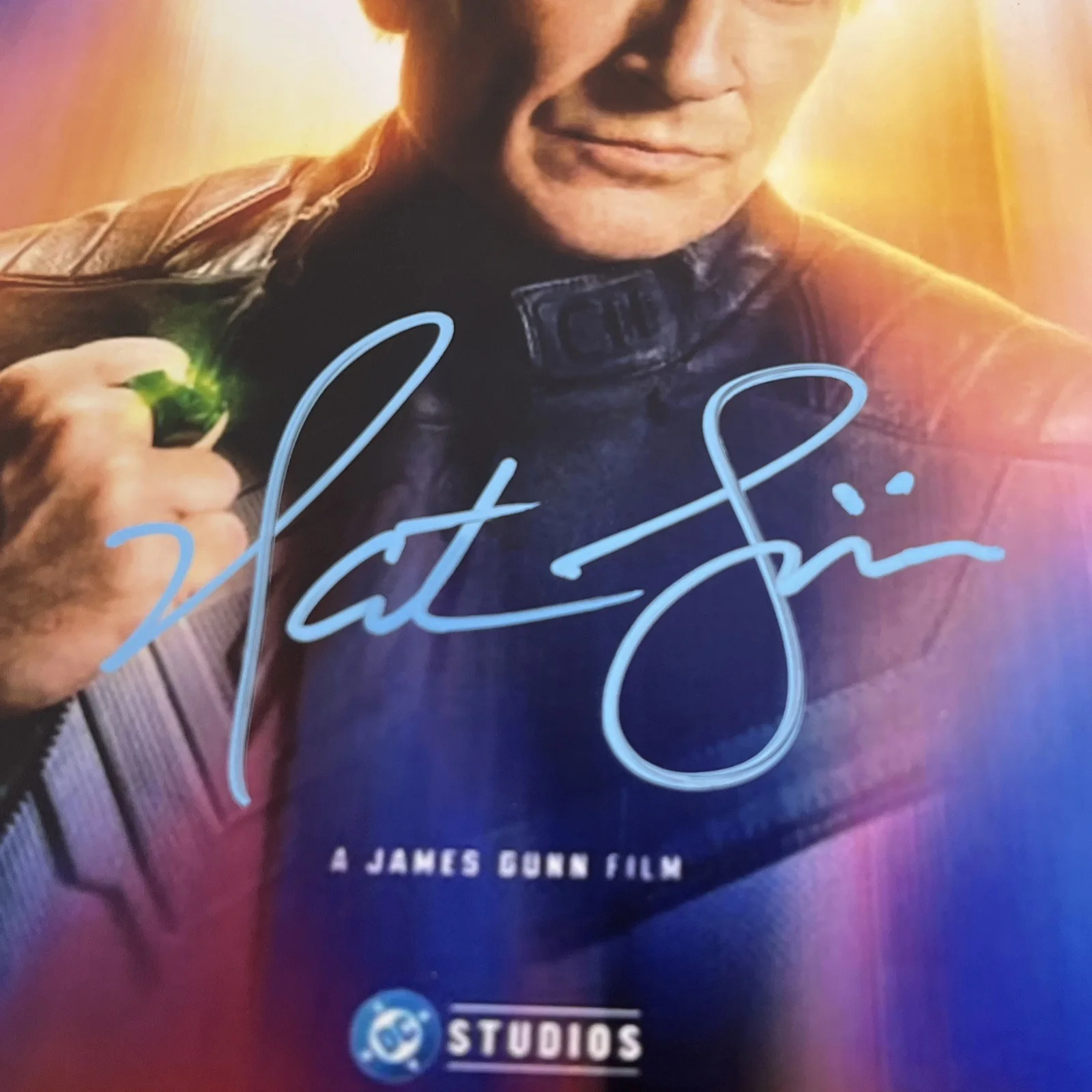 Nathan Fillion — Nathan Fillion Signed 8x10 Photo as Guy Gardner – Superman 2025 – COA, image 2