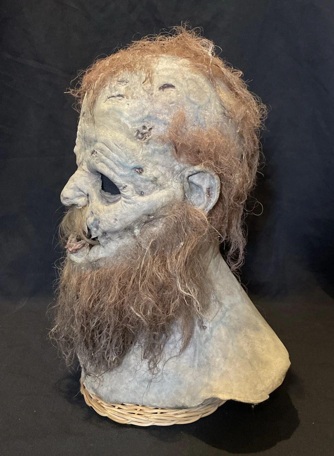 SCREEN-USED Dead Snow 2 (2014) Derek Mears Stavarin Zombie Mask HORROR Film Prop, image 4