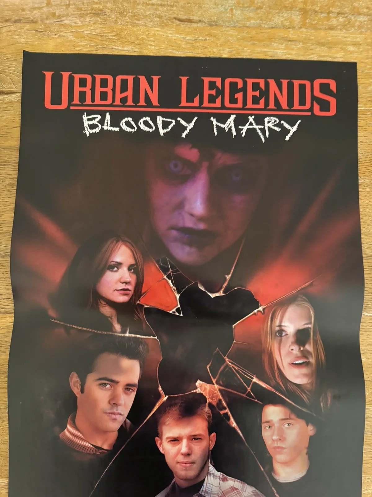 Urban legends Bloody Mary prayer Original Video DVD Shop VHS Poster 2004 Rare, изображение 2