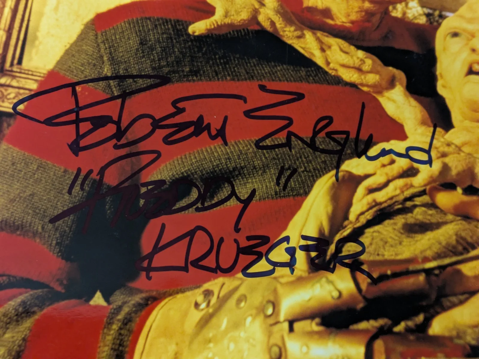 Robert Englund Signed 16x20 Nightmare On Elm Street Freddy Krueger Autograph COA, image 2