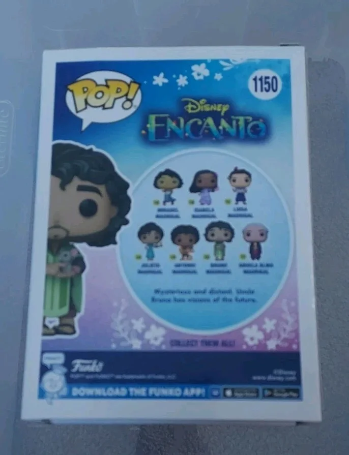 John Leguizamo — Disney Encanto Funko Pop! Bruno Madrigal #1150 Signed By John Leguizamo JSA, image 3