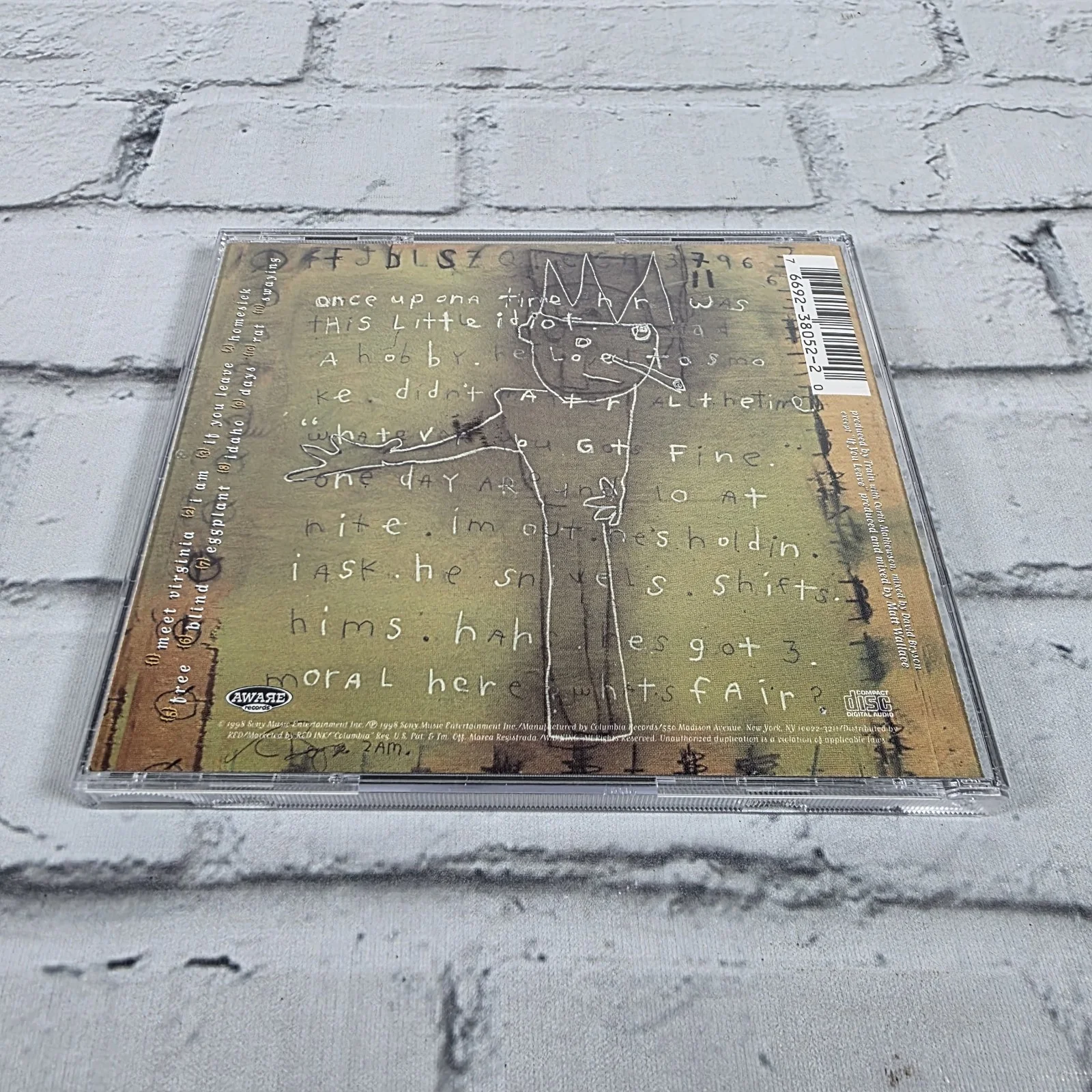 Train Self Titled CD Signed Band Autograph, image 2