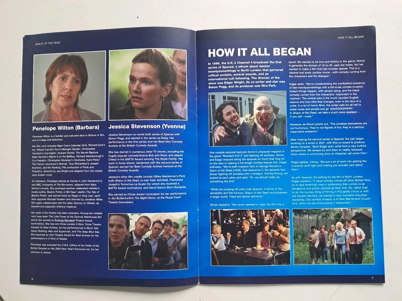 Rare 2012 promo magazine SHAUN OF THE DEAD Augmented Reality companion Magazine, изображение 5