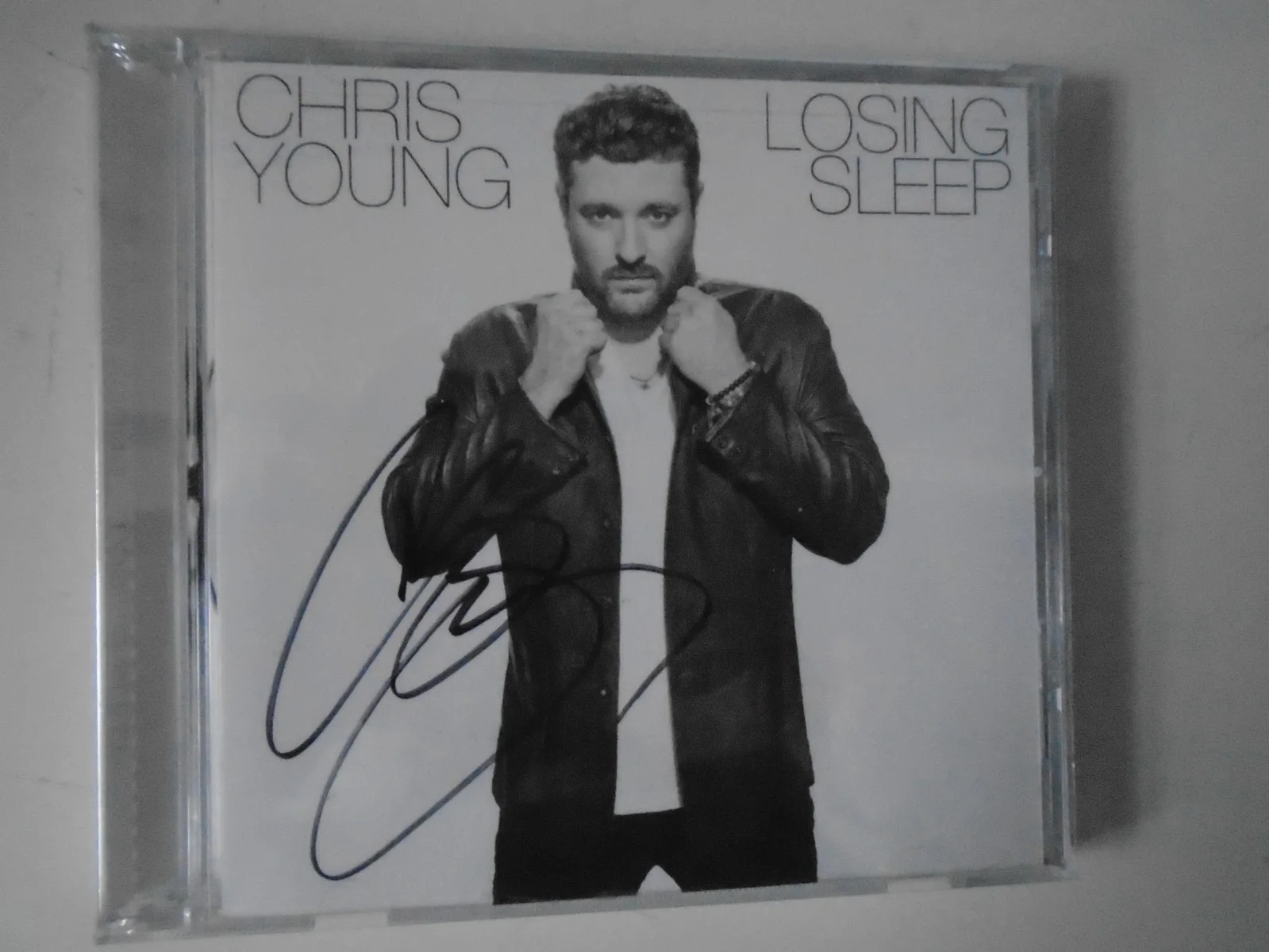 Chris Young — Chris Young Signed Losing Sleep CD Booklet New Sealed