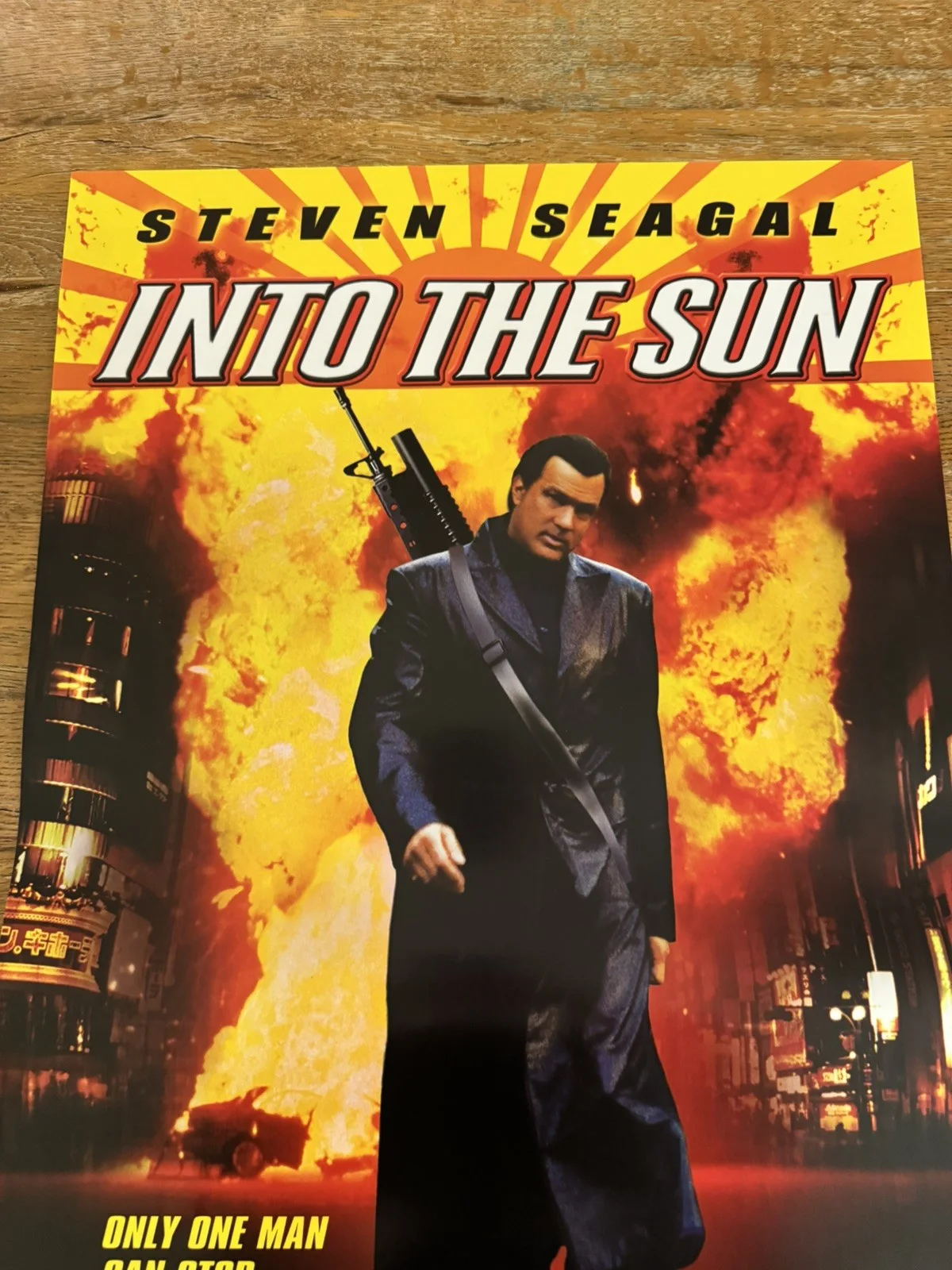 Into the sun Steven seagal Original Video DVD Shop VHS Poster 2004, image 2