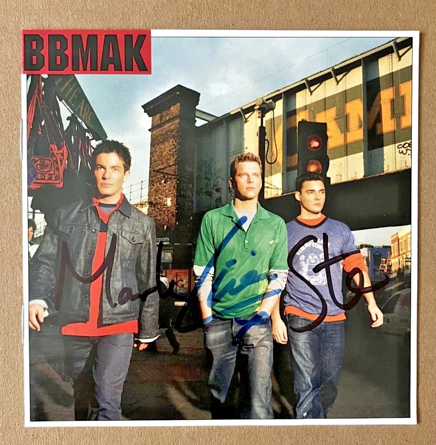 BBMak Sooner Or Later Signed Autographed Album Booklet In-Store Promo Postcards, image 2