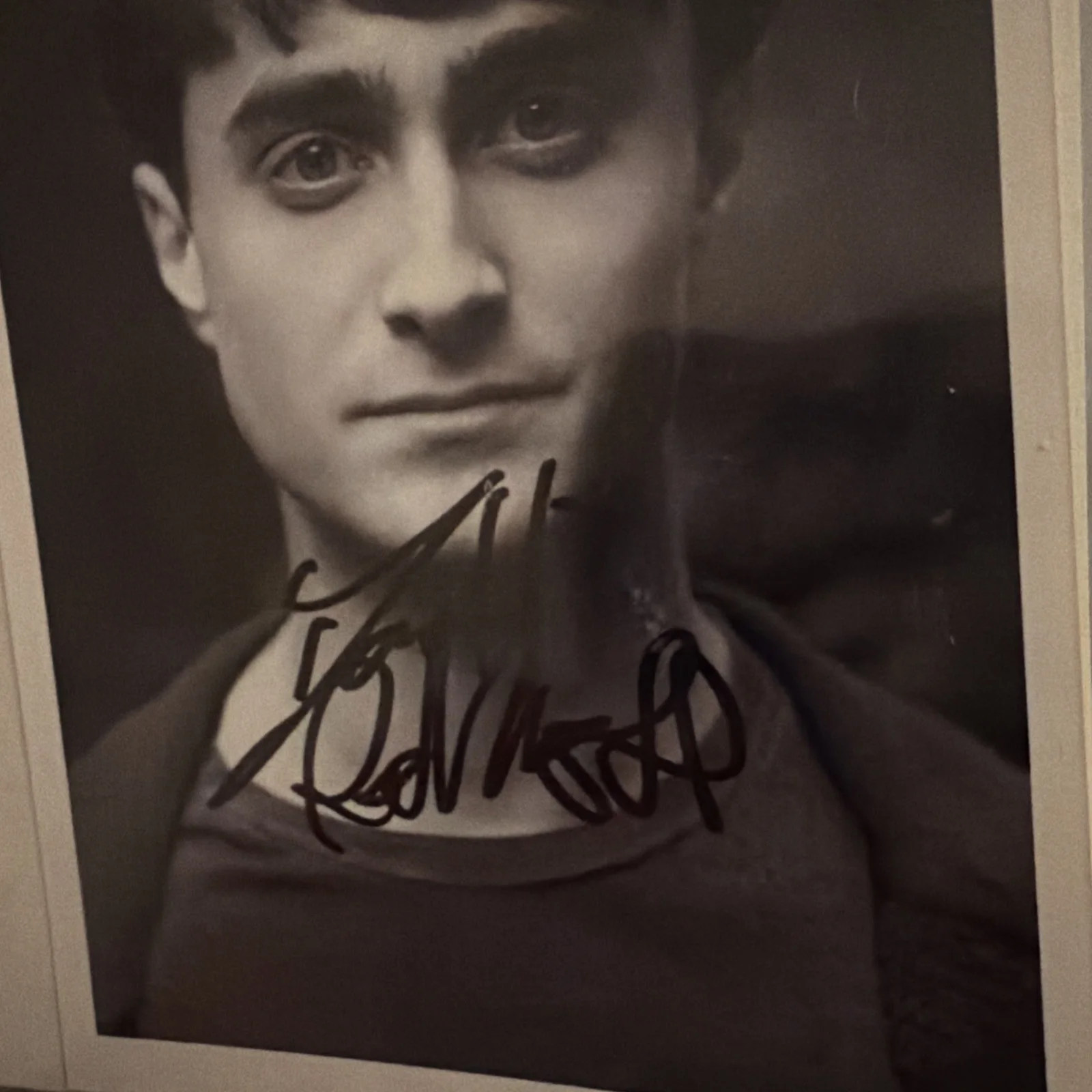 Daniel Radcliffe Signed 4x6 Photo Harry Potter Autograph, image 2