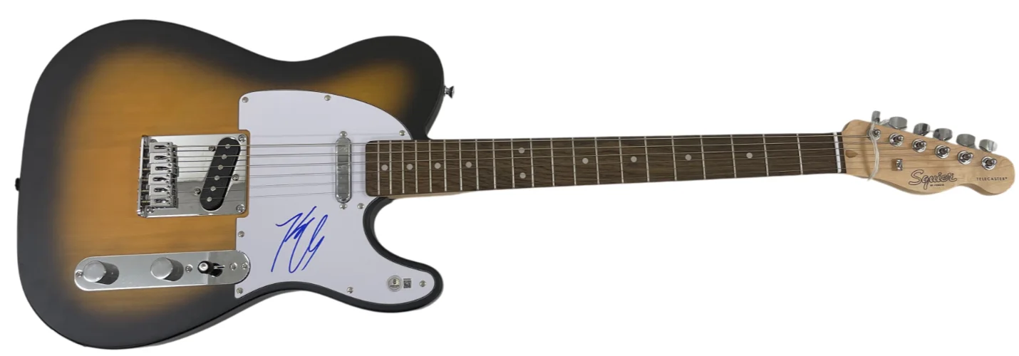 Kenny Chesney Signed Fender Telecaster Electric Guitar Autograph Beckett, image 2
