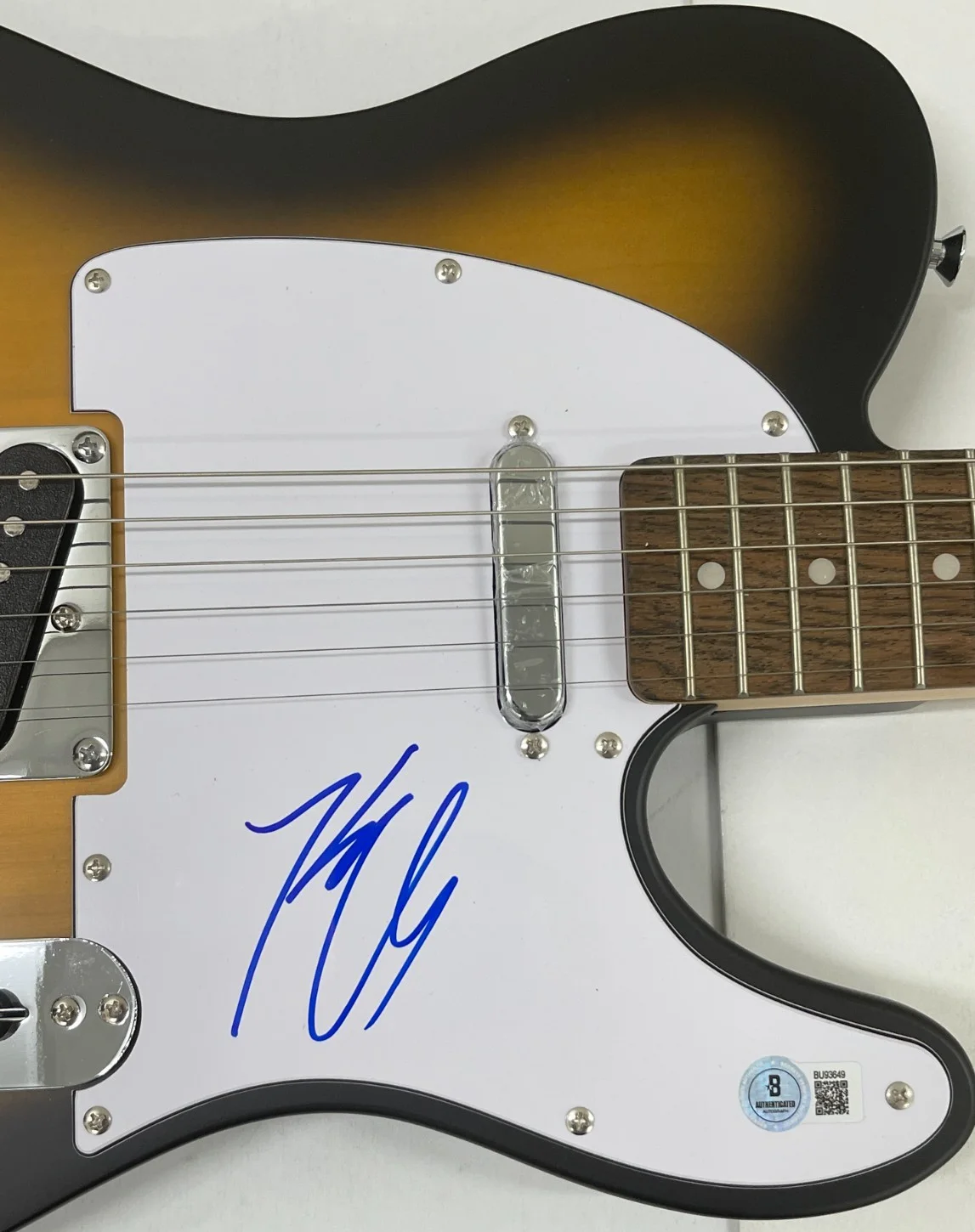 Kenny Chesney Signed Fender Telecaster Electric Guitar Autograph Beckett, image 4