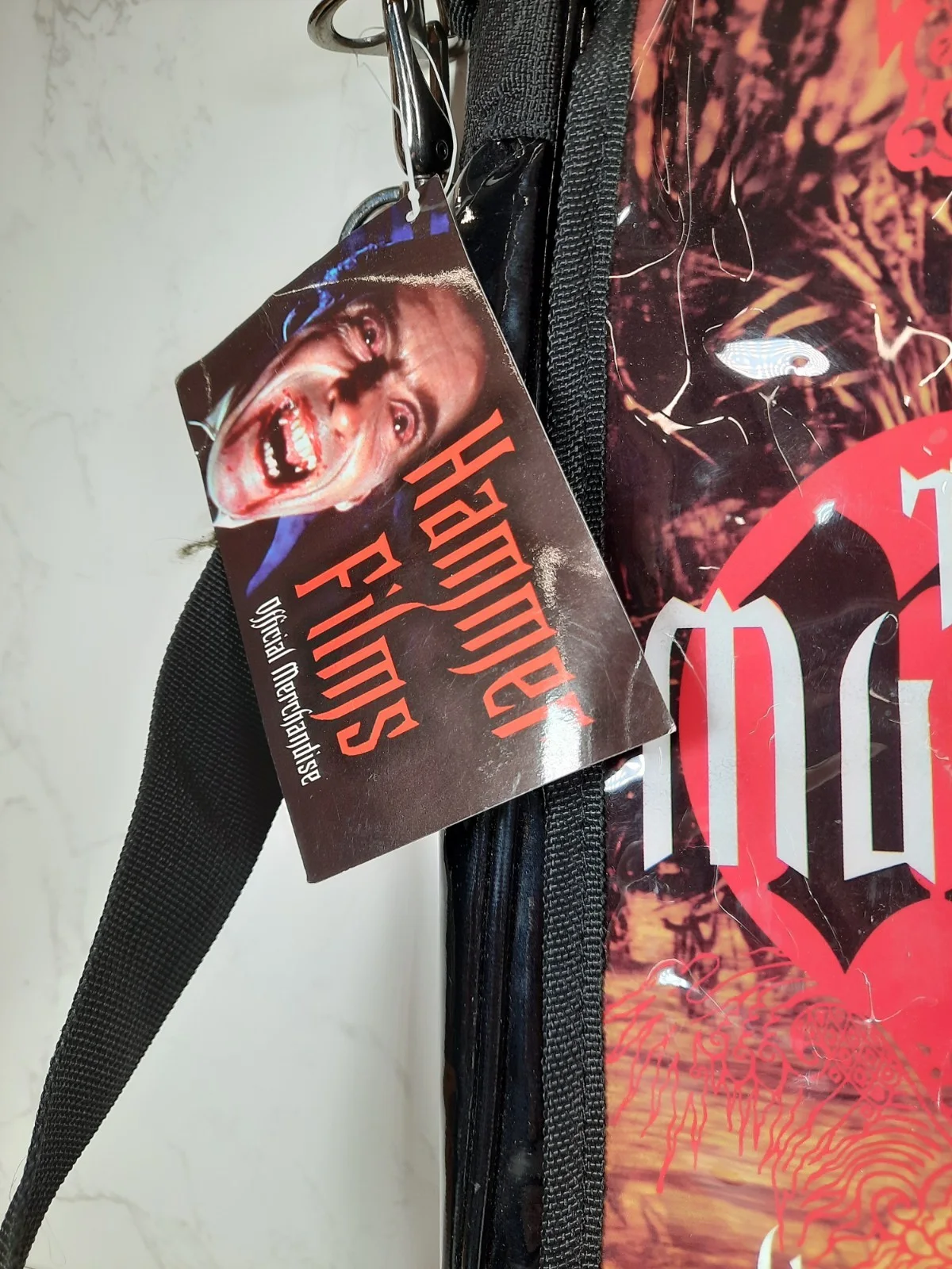 Official Hammer House 1959 - Horror - The Mummy Record Bag- Shoulder Strap -BNWT, изображение 3