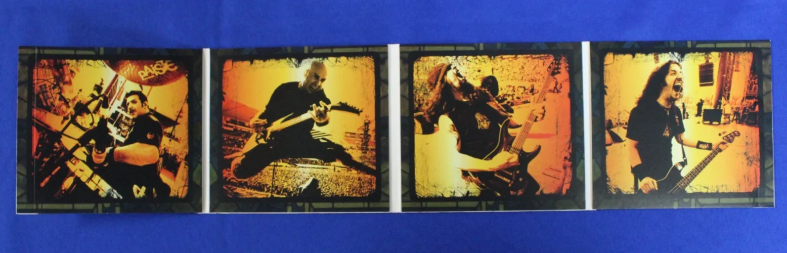 Anthrax Worship Music CD SIGNED x3 Scott Ian Frank Bello Joey Belladonna, image 5