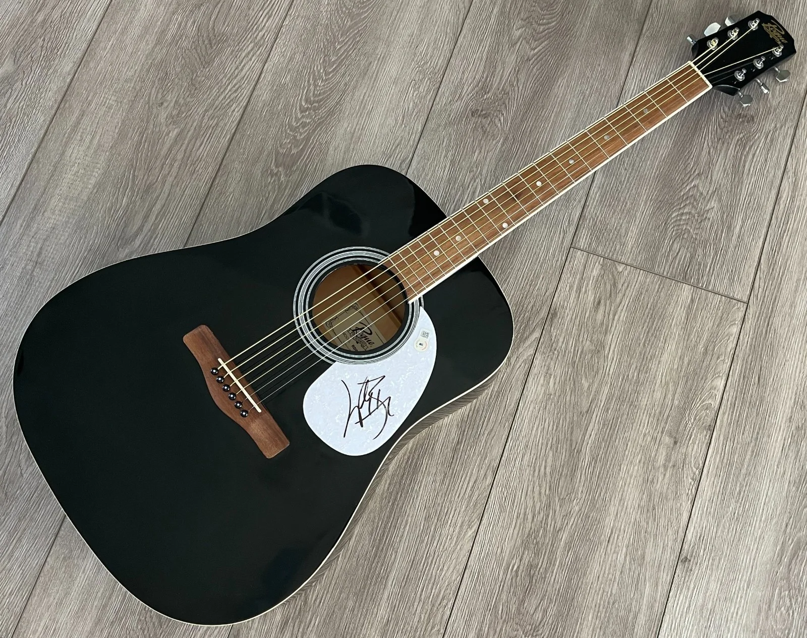 WADE BOWEN SIGNED AUTOGRAPH 41" FULL SIZE ROGUE ACOUSTIC GUITAR & BECKETT COA, изображение 2