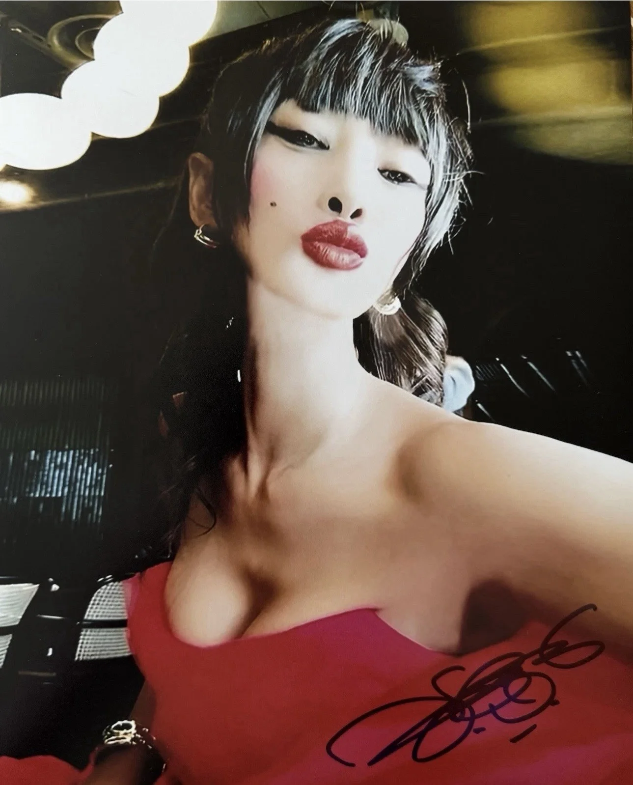 Bai Ling — BAI LING SIGNED 8x10 PHOTO THE CROW POPULAR CHINESE ACTRESS COA
