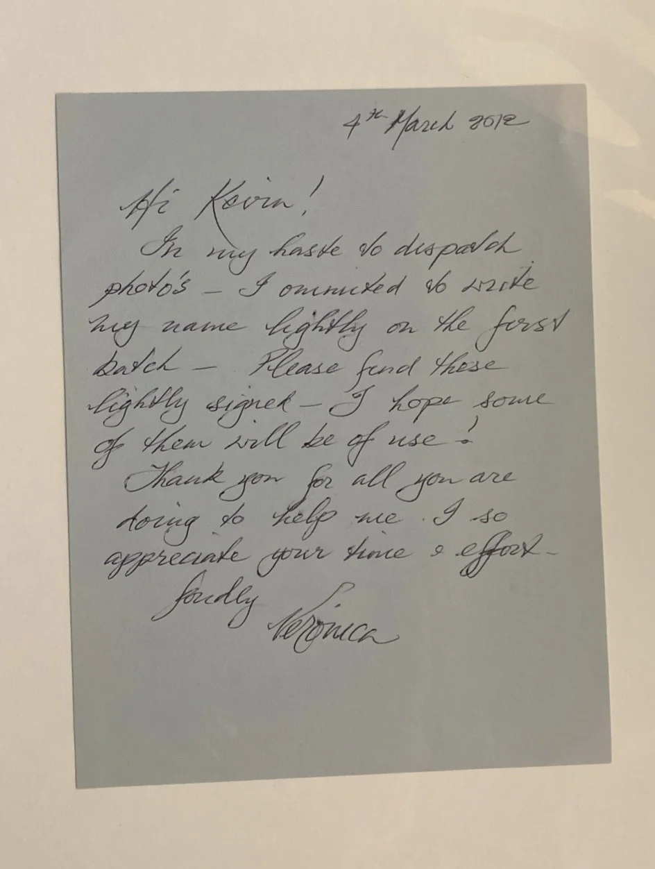 Veronica Carlson — Veronica Carlson -Hammer Horror film star *Signed Personal Letters Collection !!, изображение 4