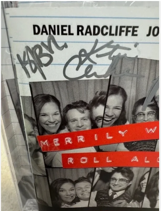 Merrily We Roll Along Broadway Signed CD - RARE, image 5