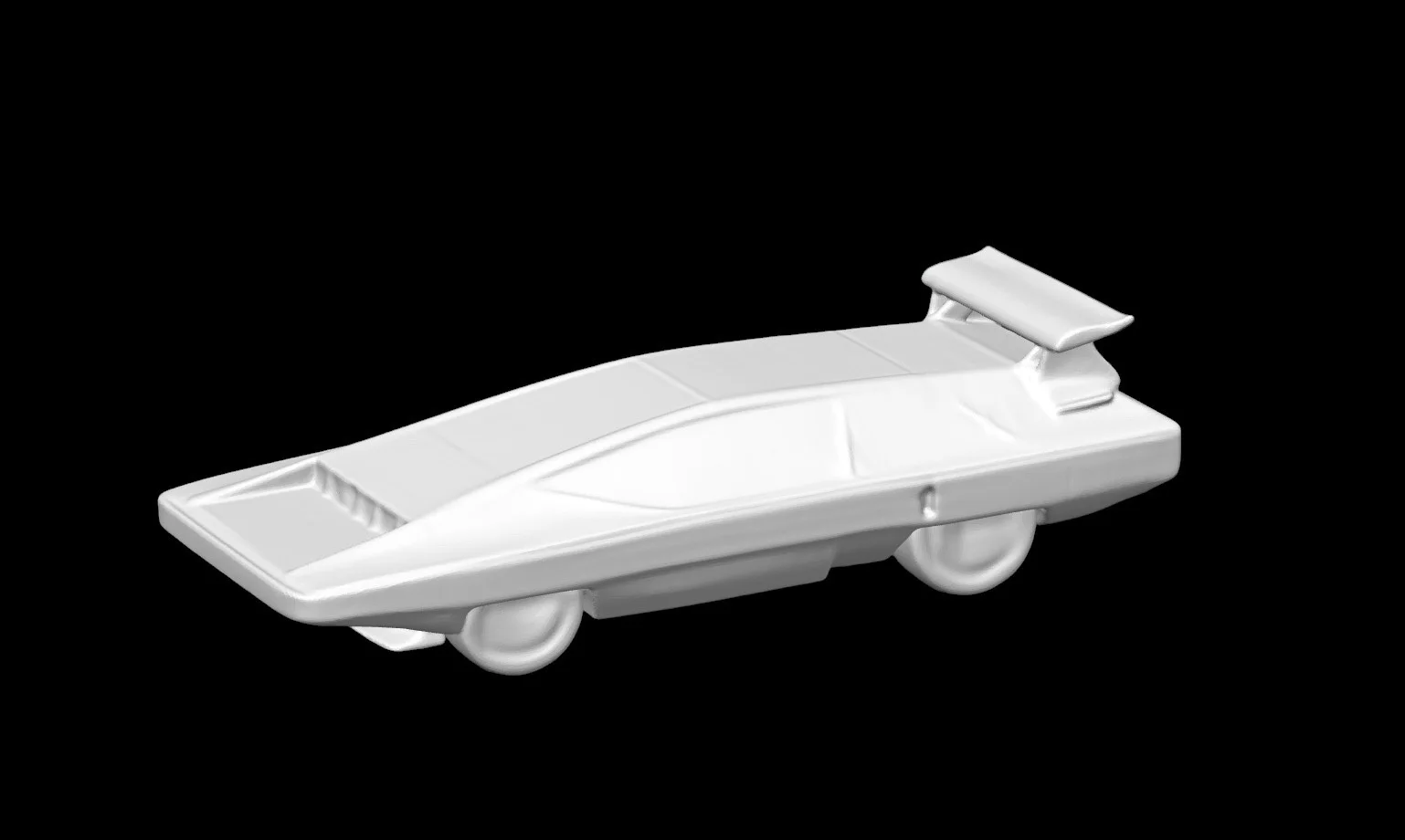 Black Moon Rising 1986 Wingho Concordia Car Model 3D Printed Replica Movie Prop, изображение 4