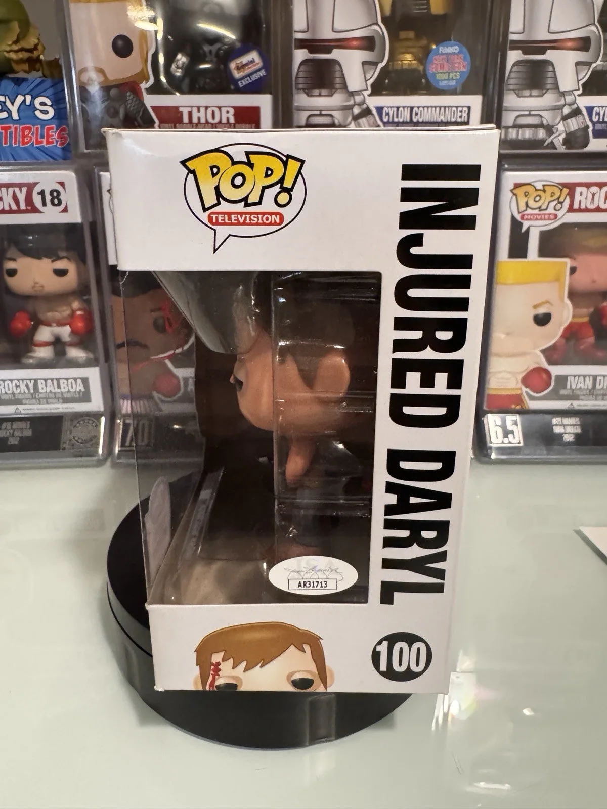 Norman Reedus Signed Funko #100 Injured Daryl The Walking Dead JSA 1 of 10 7BAP, изображение 4