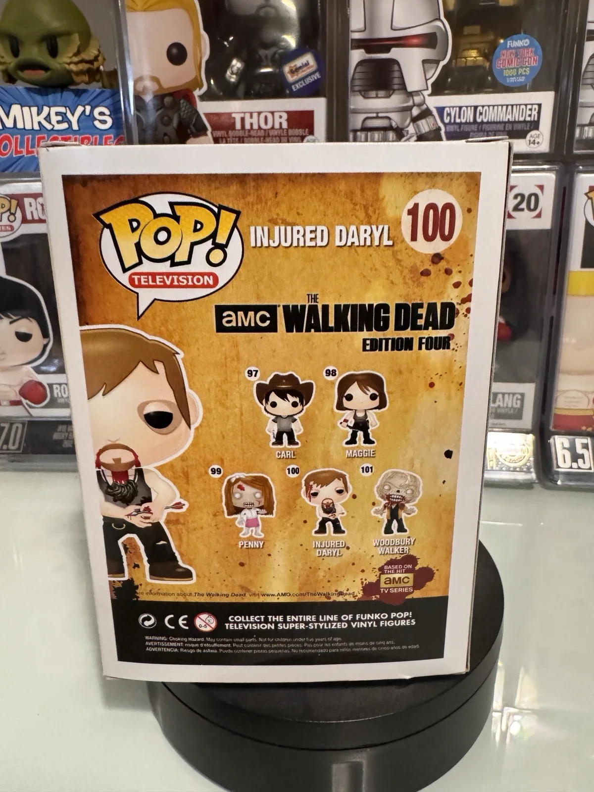 Norman Reedus Signed Funko #100 Injured Daryl The Walking Dead JSA 1 of 10 7BAP, изображение 5