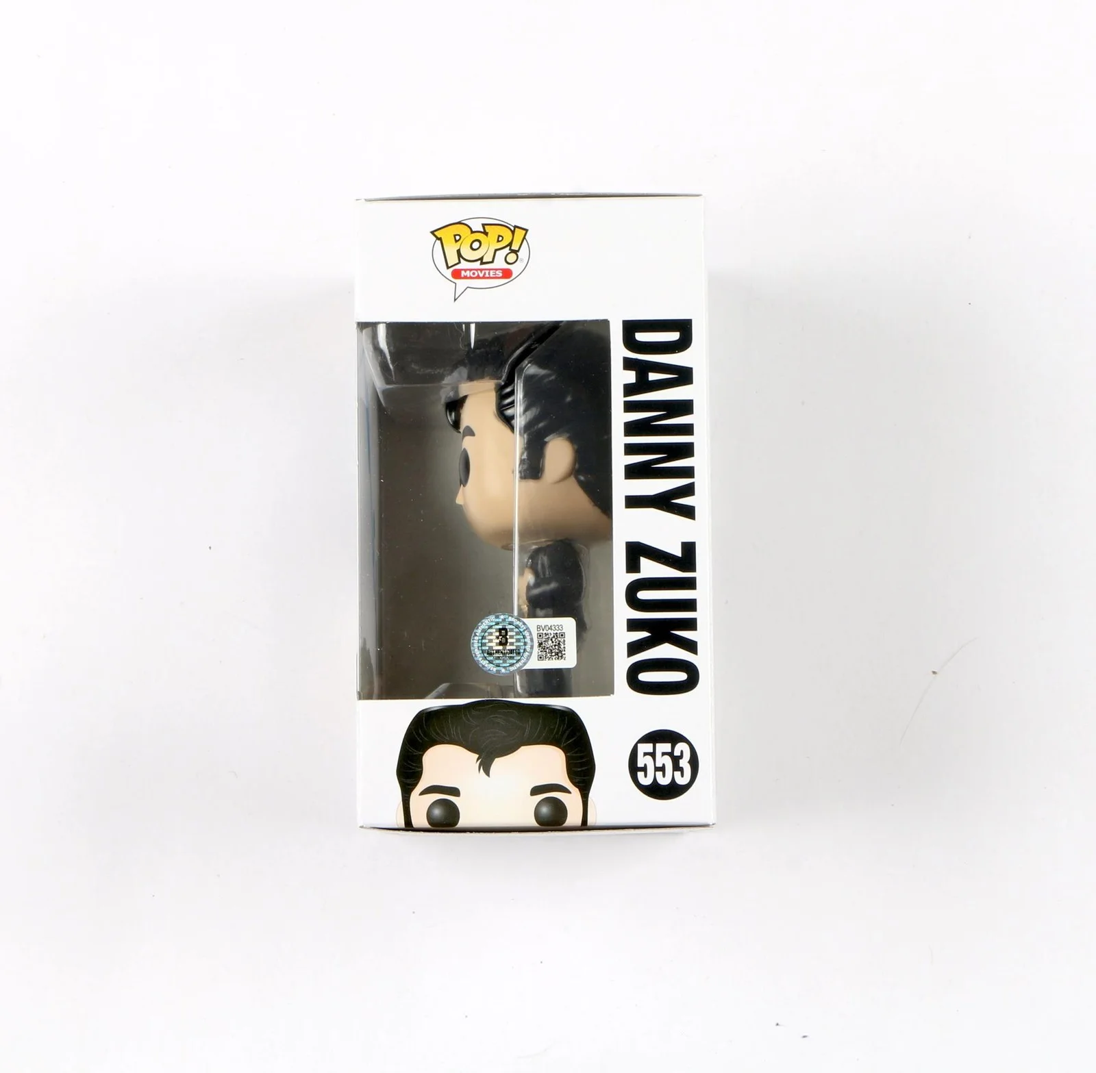 John Travolta Signed Funko Pop 553 Grease Danny Zuko Auto Beckett, изображение 2