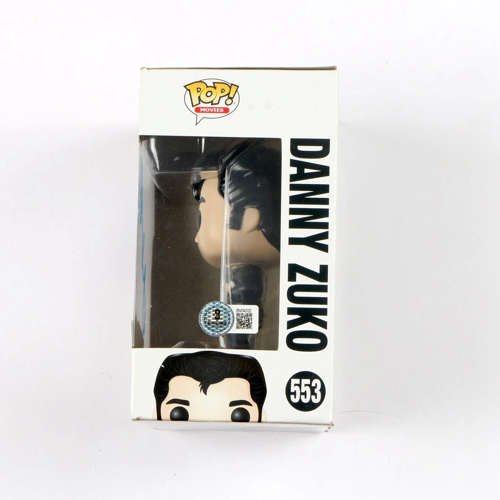 John Travolta Signed Funko Pop 553 Grease Danny Zuko Auto Beckett, изображение 2