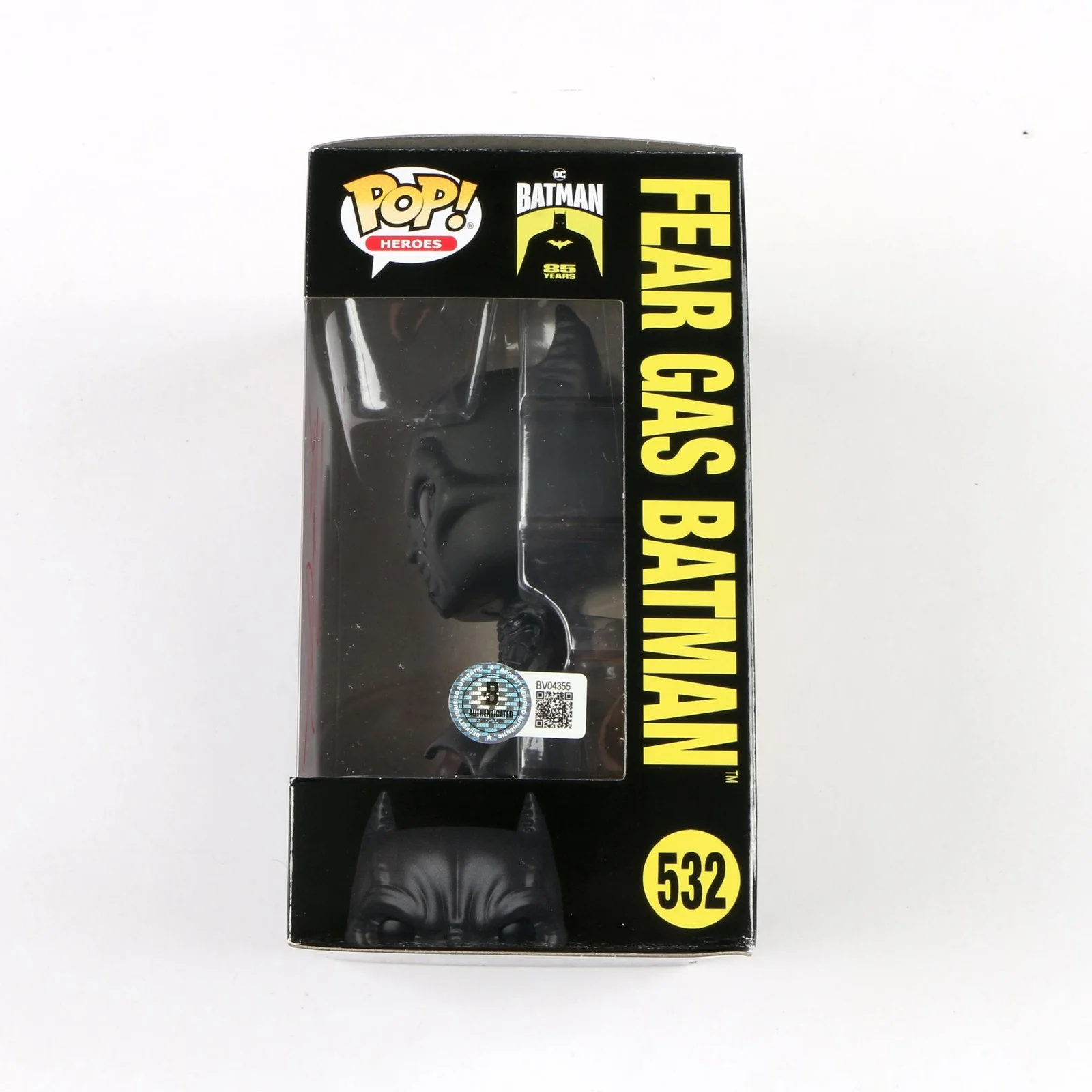 Christian Bale Signed Funko Pop 532 Fear Gas Batman Batman Begins Beckett, изображение 2
