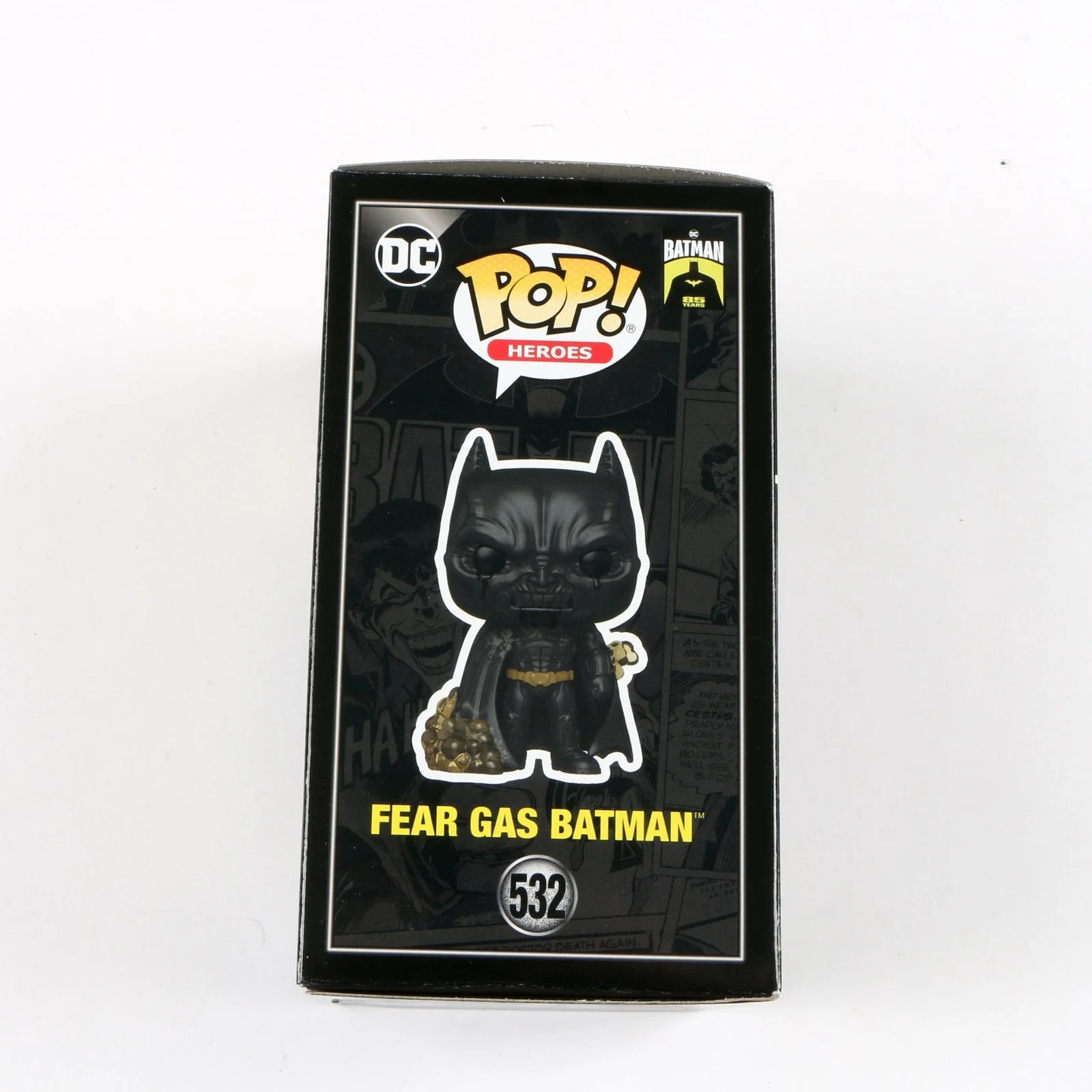 Christian Bale Signed Funko Pop 532 Fear Gas Batman Batman Begins Beckett, изображение 4