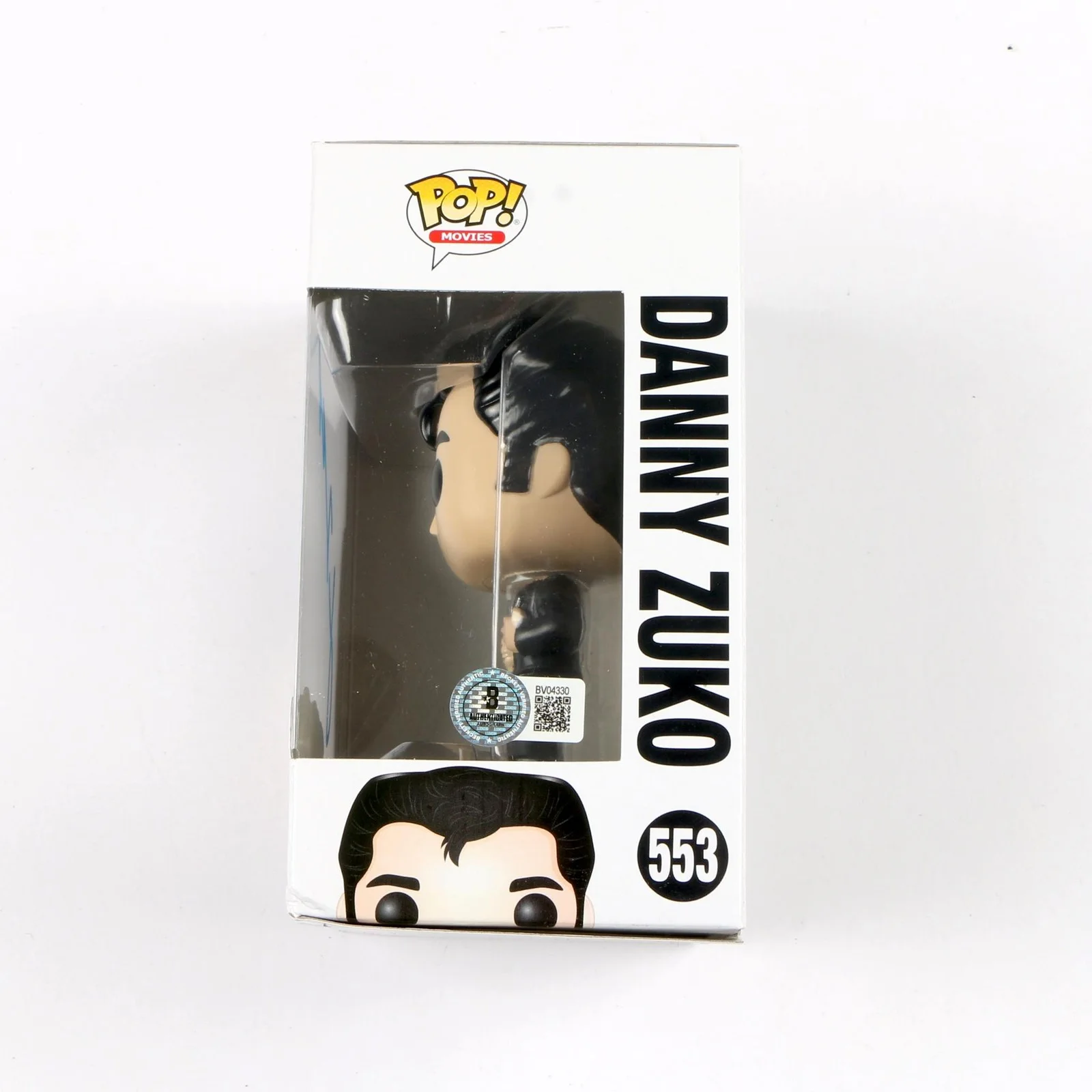 John Travolta Signed Funko Pop 553 Grease Danny Zuko Auto Beckett, изображение 2