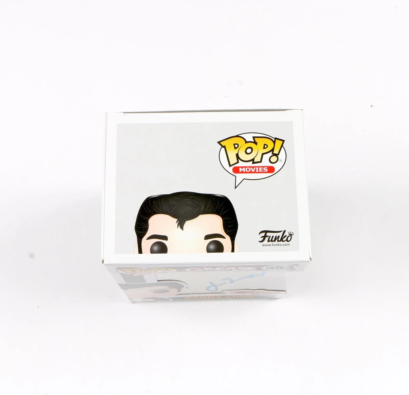 John Travolta Signed Funko Pop 553 Grease Danny Zuko Auto Beckett, изображение 5