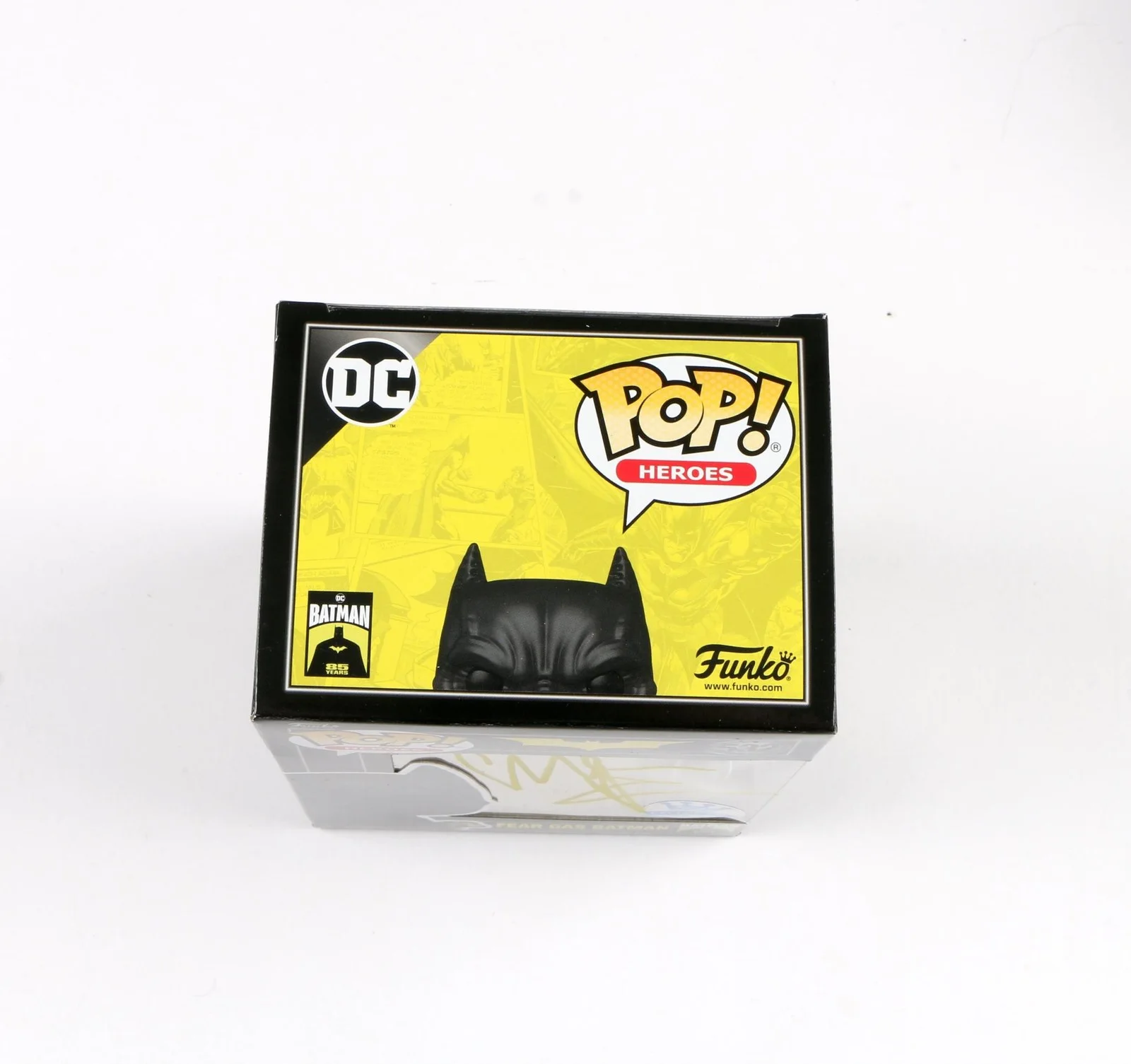 Christian Bale Signed Funko Pop 532 Fear Gas Batman Batman Begins Beckett, изображение 5