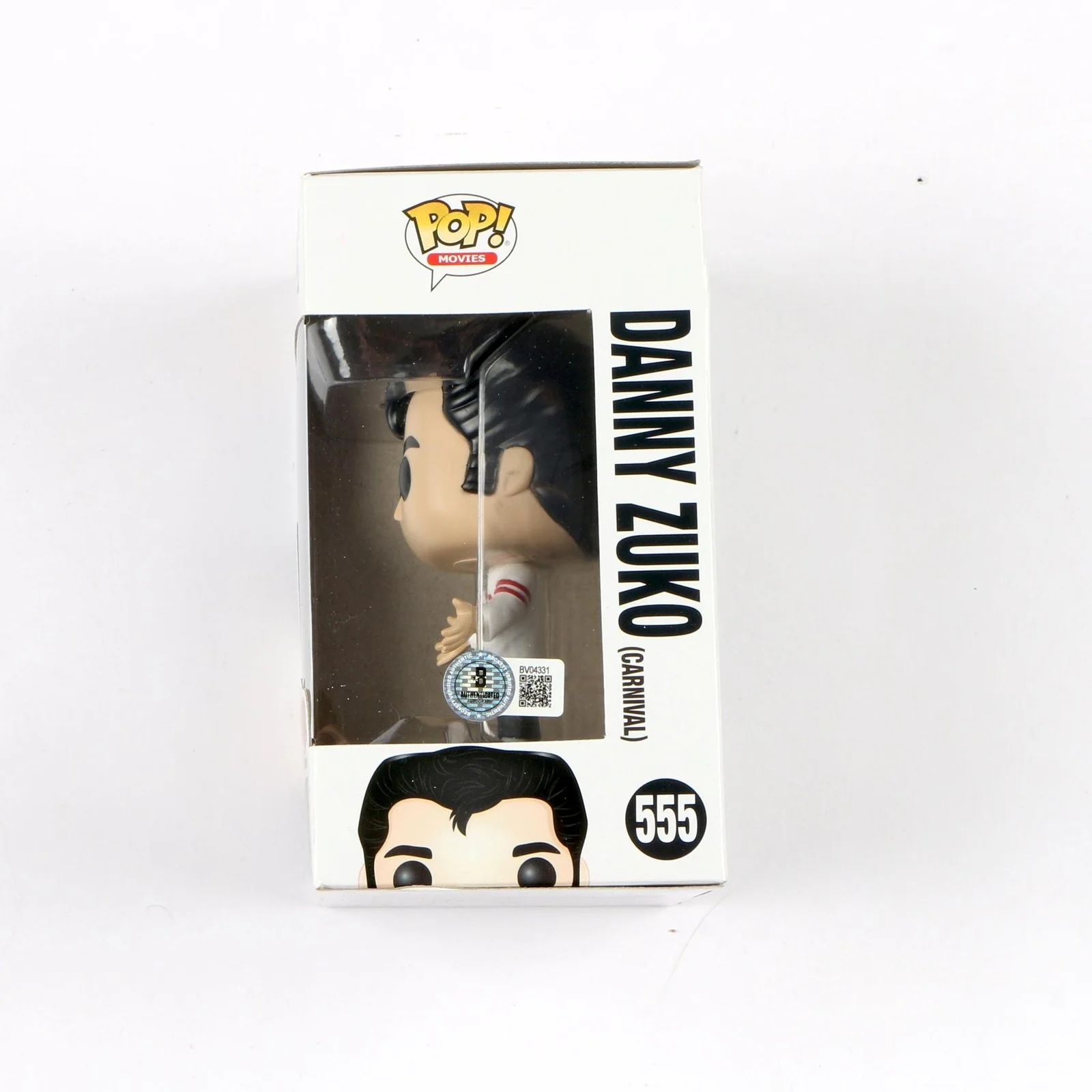 John Travolta Signed Funko Pop 553 Grease Danny Zuko Auto Beckett, изображение 2