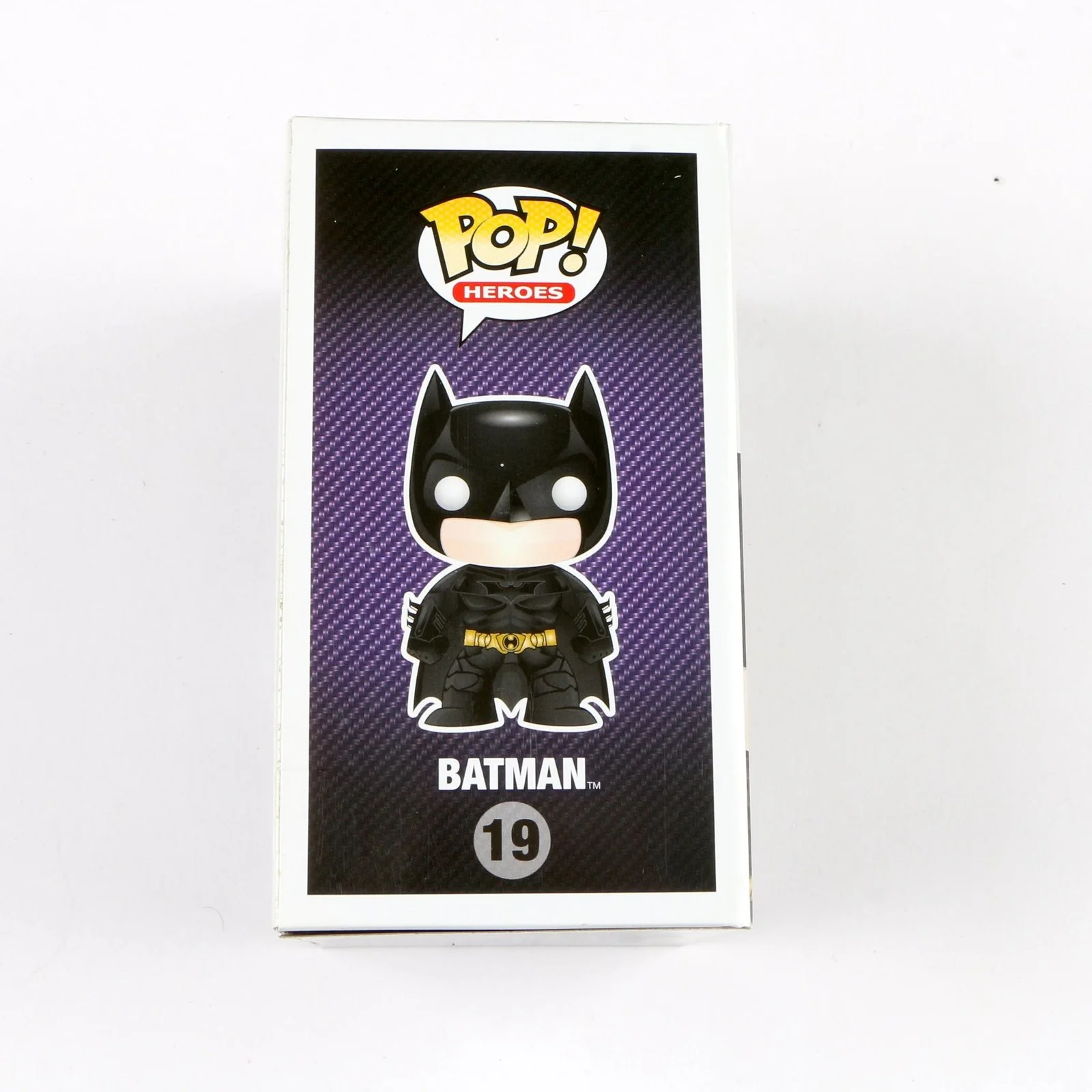 Christian Bale Signed Funko Pop 19 Batman The Dark Knight Rises Beckett, image 4