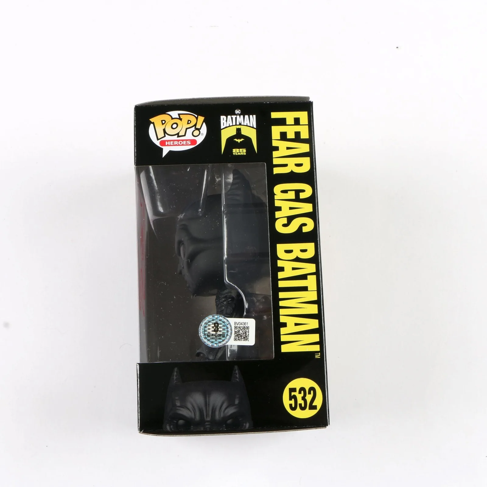 Christian Bale Signed Funko Pop 532 Fear Gas Batman Batman Begins Beckett, изображение 2