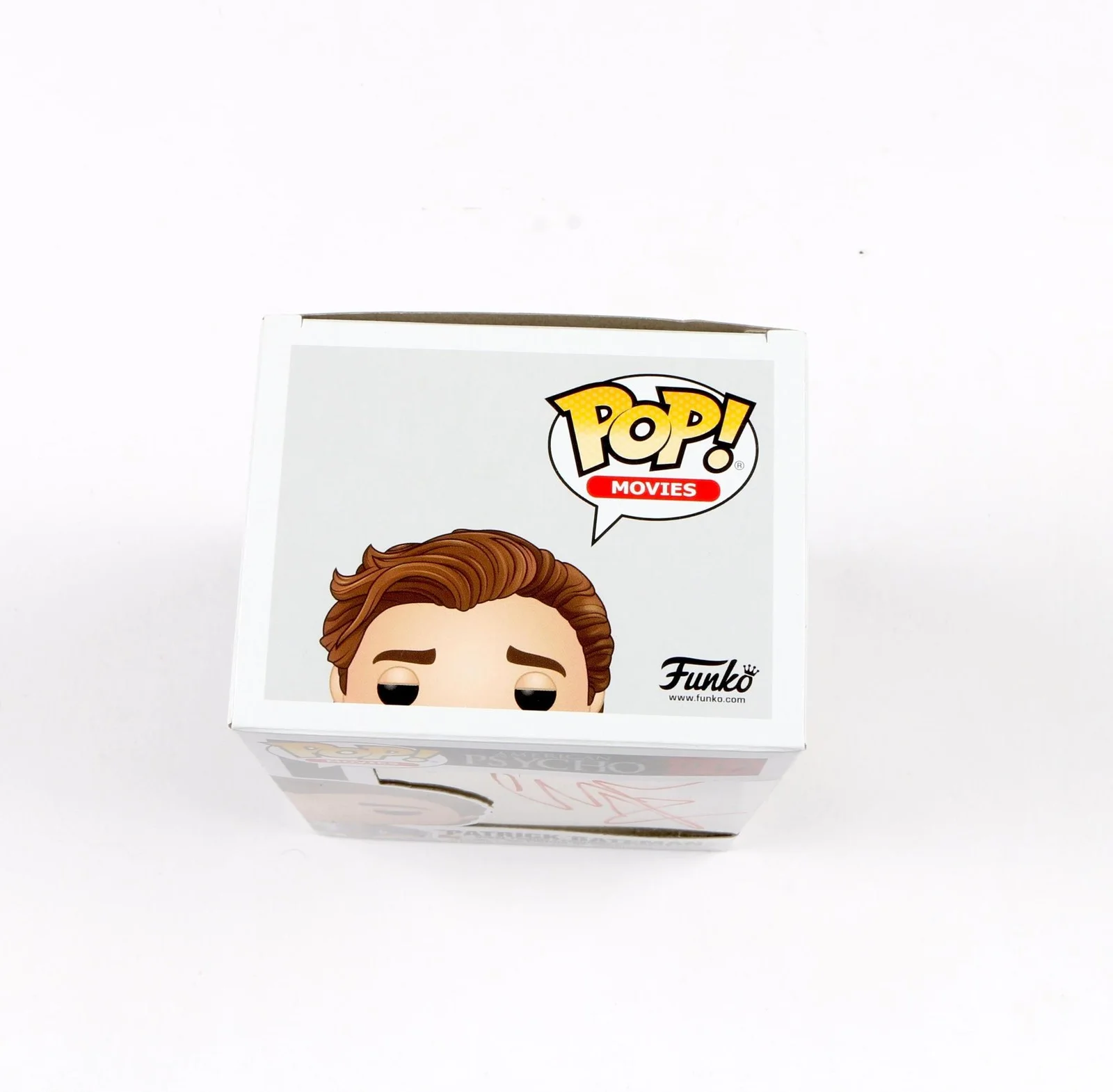 Christian Bale Signed Funko Pop 942 Patrick Bateman American Psycho Auto Beckett, image 5