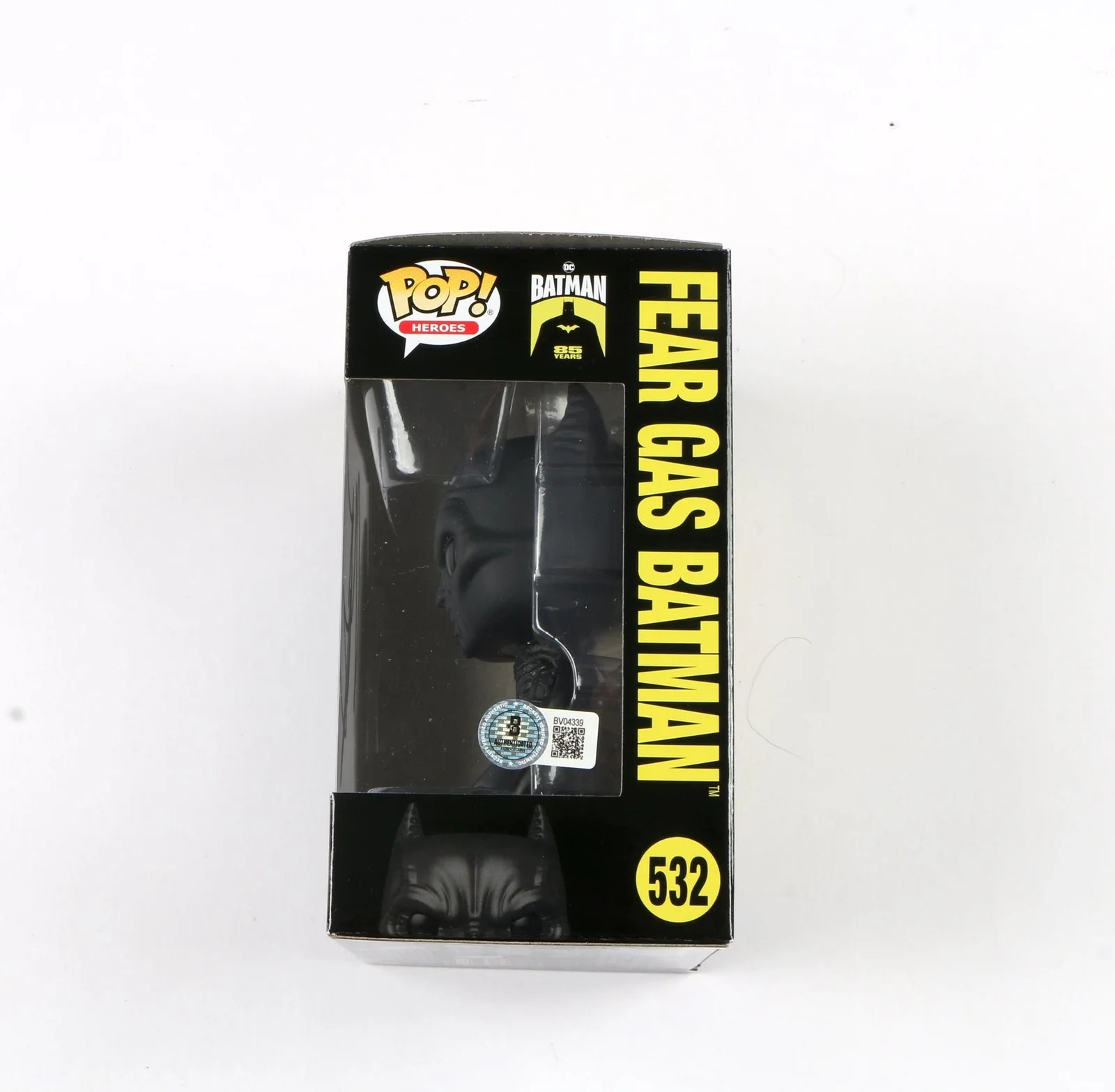 Christian Bale Signed Funko Pop 532 Fear Gas Batman Batman Begins Beckett, изображение 2
