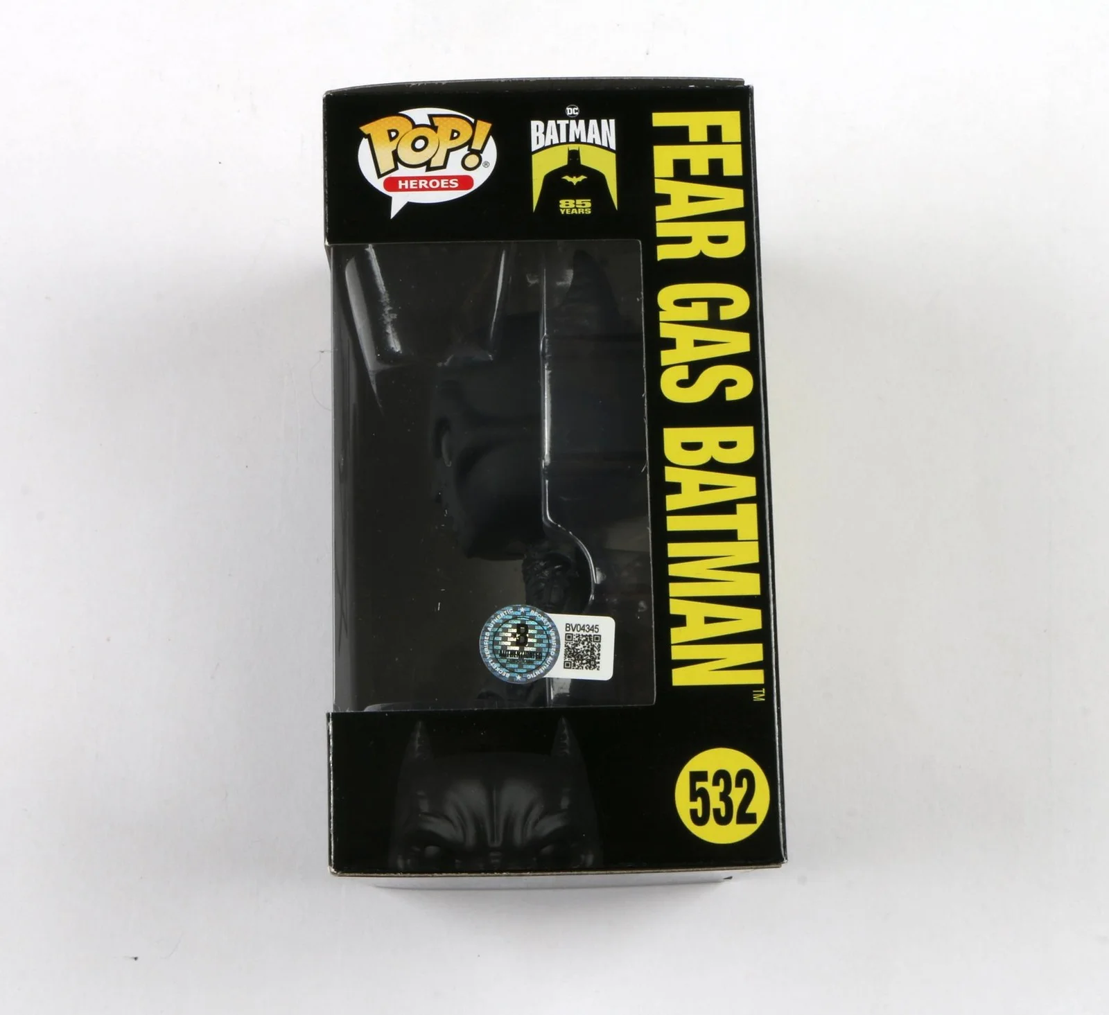 Christian Bale Signed Funko Pop 532 Fear Gas Batman Batman Begins Beckett, изображение 2